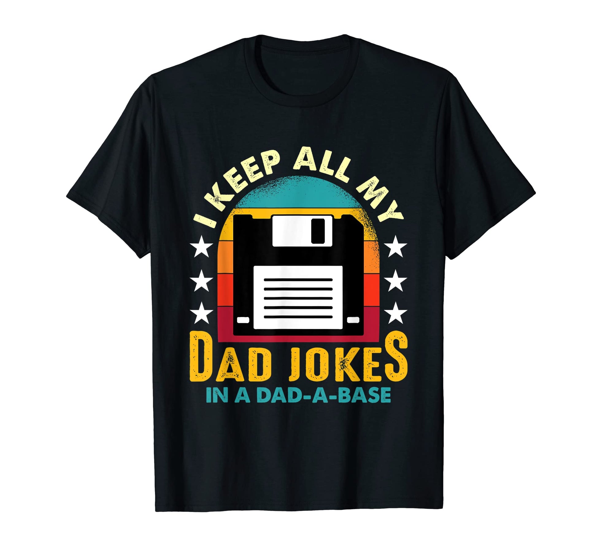 Mens I Keep All My Dad Jokes Dad T-Shirt - Custom Art Print for Adults - T-Shirt, Sweatshirt, Hoodie