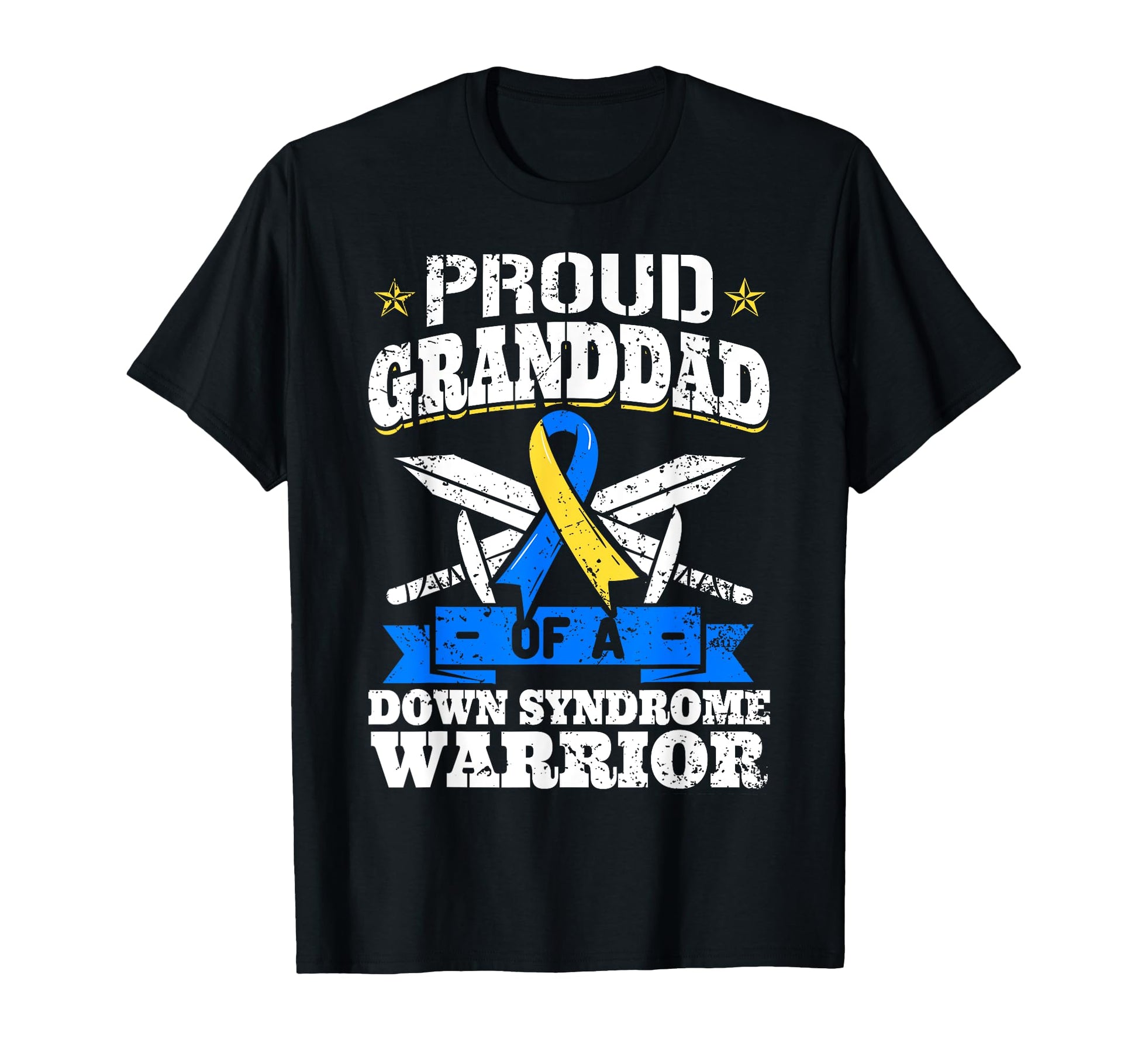 Proud Granddad Down Syndrome T-Shirt - Fun Novelty Design Men Women - T-Shirt, Sweatshirt, Hoodie