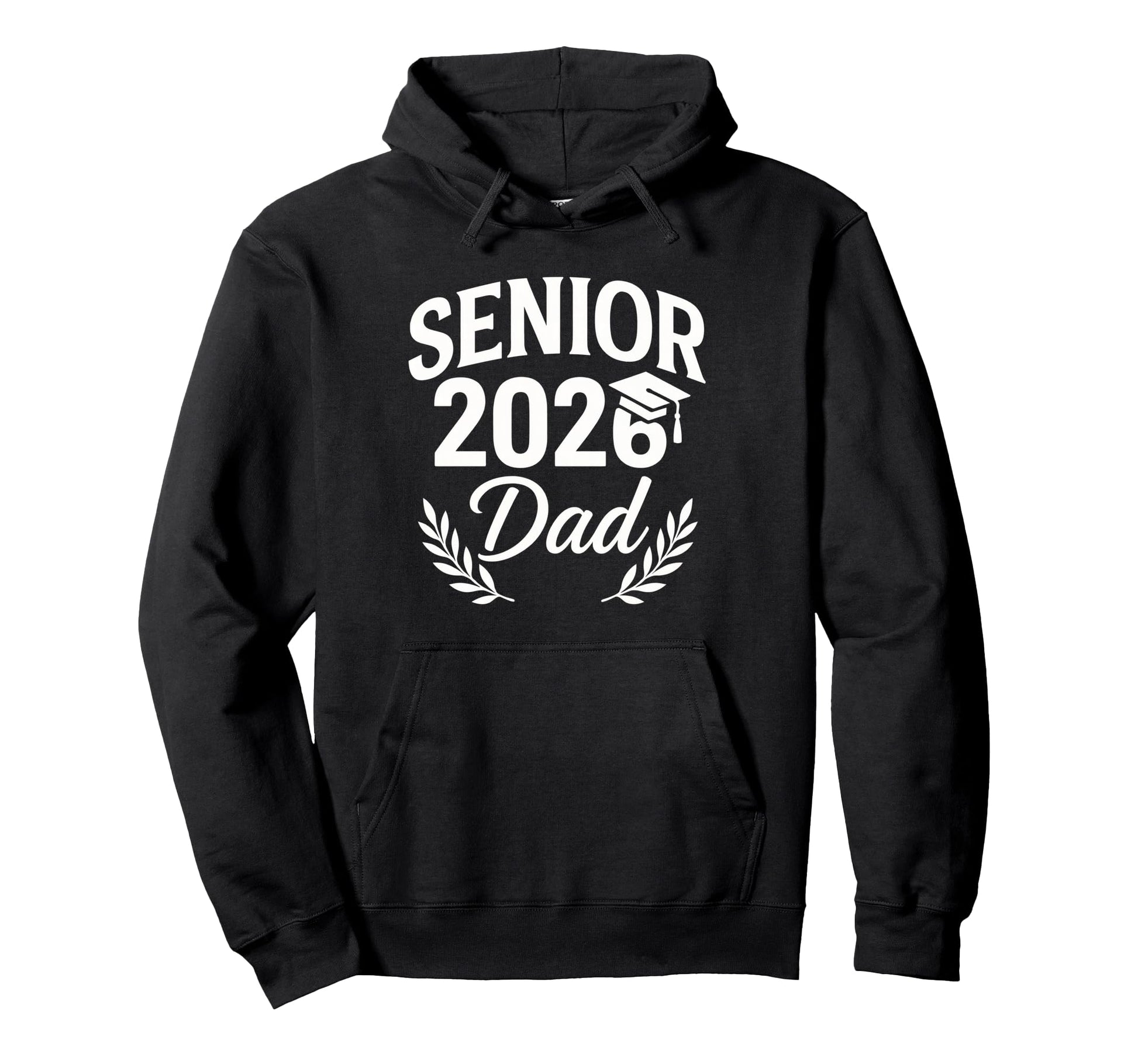 Senior 2026 Dad Graduate Proud Class Hoodie - Aesthetic Graphic for Adults - T-Shirt, Sweatshirt, Hoodie
