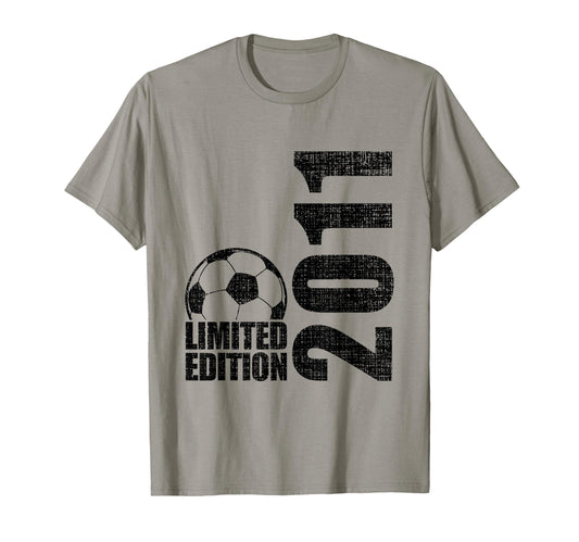 15 Years Old 2011 15Th Birthday Soccer T-Shirt - Novelty Apparel Unisex - T-Shirt, Sweatshirt, Hoodie