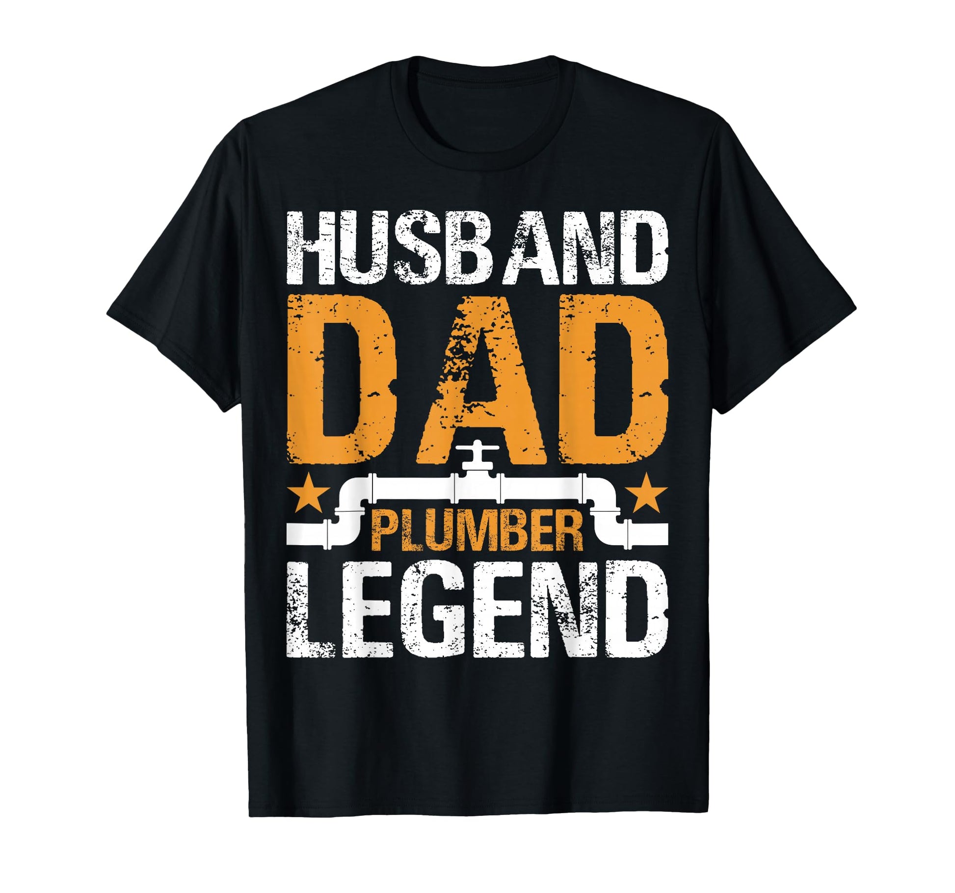 Husband Dad Legend Fathers Day Hoodie - Minimalist Print Men Women - T-Shirt, Sweatshirt, Hoodie