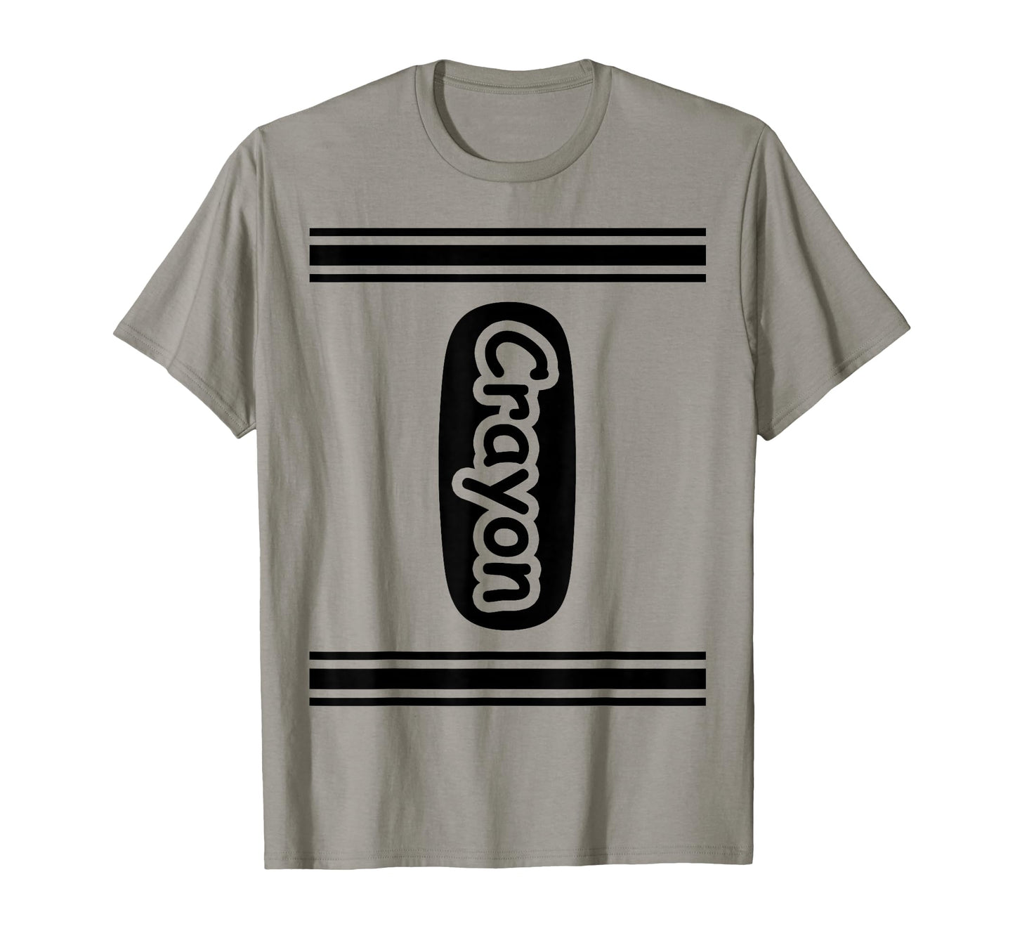 Crayon Grey Small T-Shirt - Novelty Apparel Men Women - T-Shirt, Sweatshirt, Hoodie