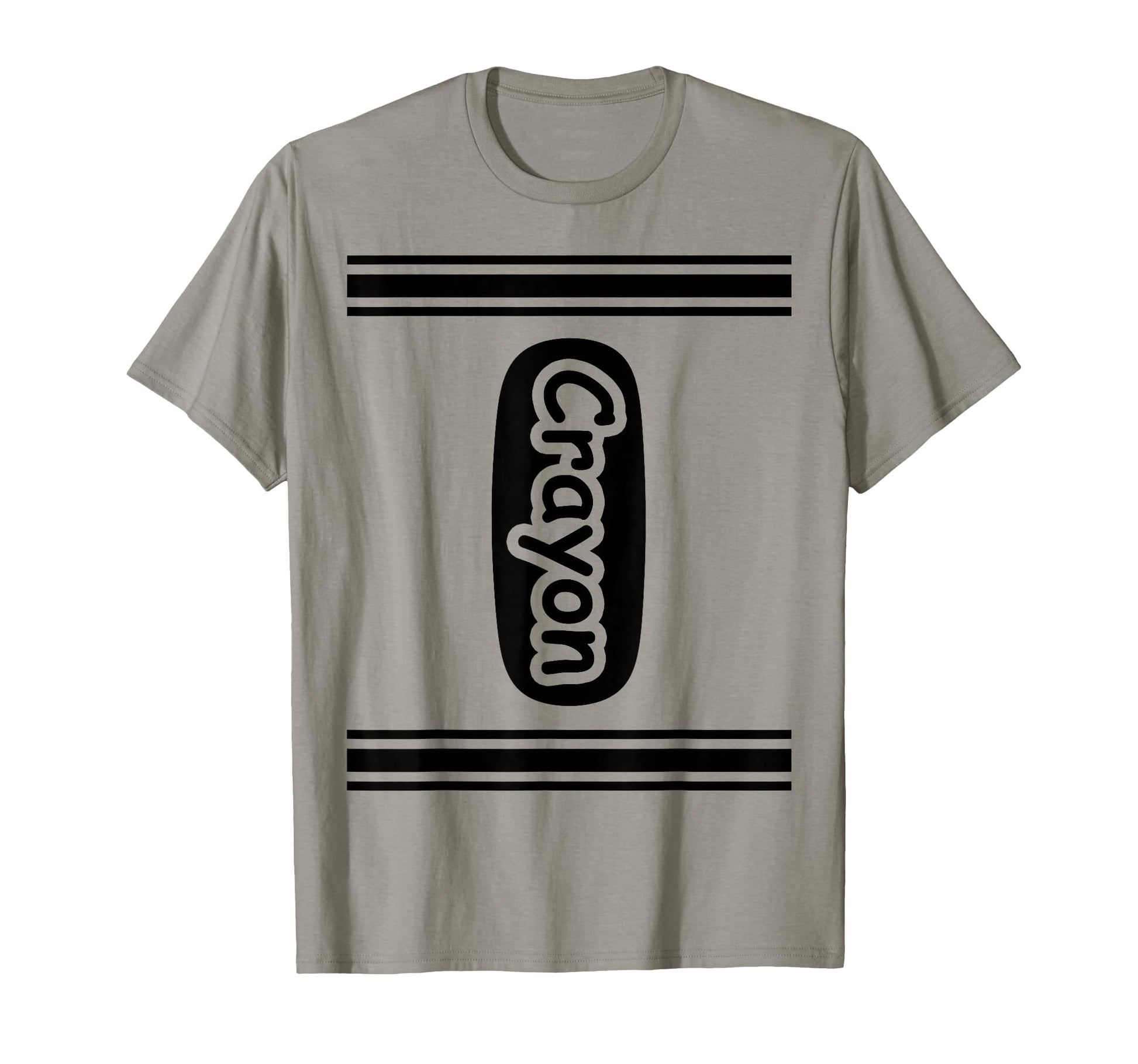 Crayon Grey Small T-Shirt - Novelty Apparel Men Women - T-Shirt, Sweatshirt, Hoodie