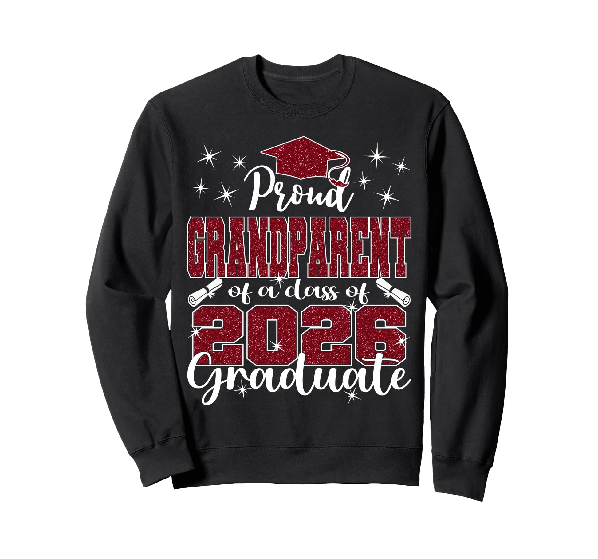 Super Proud Grandparent 2026 Sweatshirt - Novelty Apparel Men Women - T-Shirt, Sweatshirt, Hoodie