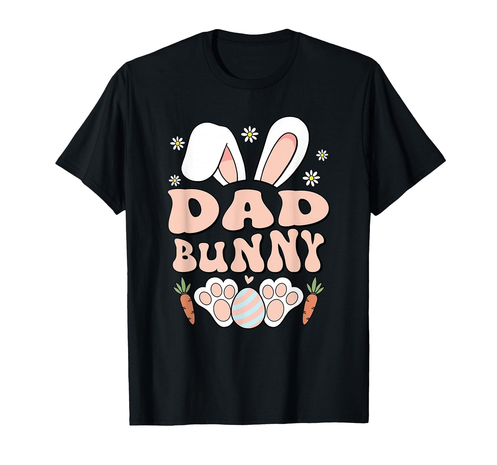 Dad Bunny Ears Easter Family Matching T-Shirt - Trendy Graphic Unisex - T-Shirt, Sweatshirt, Hoodie