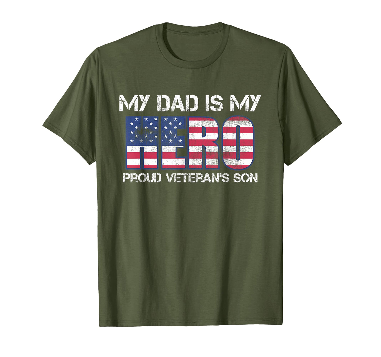Military Family Veteran My Dad Is T-Shirt - Fun Novelty Design Men Women - T-Shirt, Sweatshirt, Hoodie