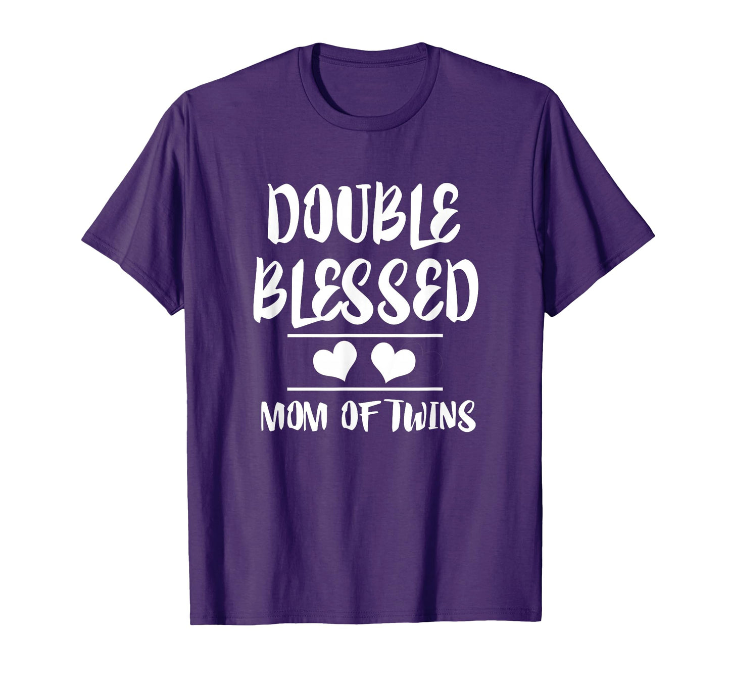 Double Blessed Mother Twins Gift T-Shirt - Trendy Graphic Men Women - T-Shirt, Sweatshirt, Hoodie