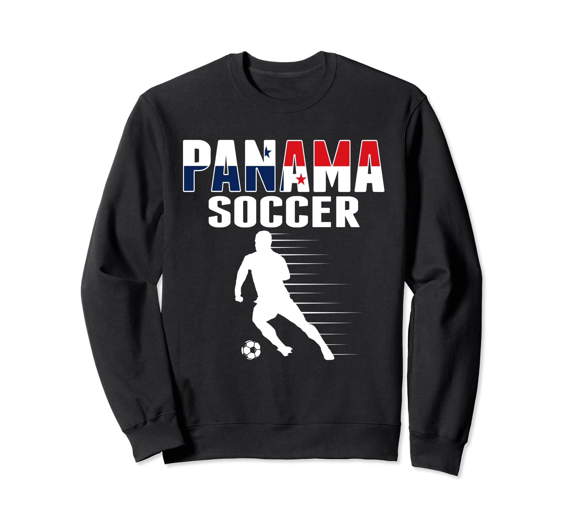 Panama Soccer Fans Jersey Panamanian Sweatshirt - Graphic Print Unisex - T-Shirt, Sweatshirt, Hoodie