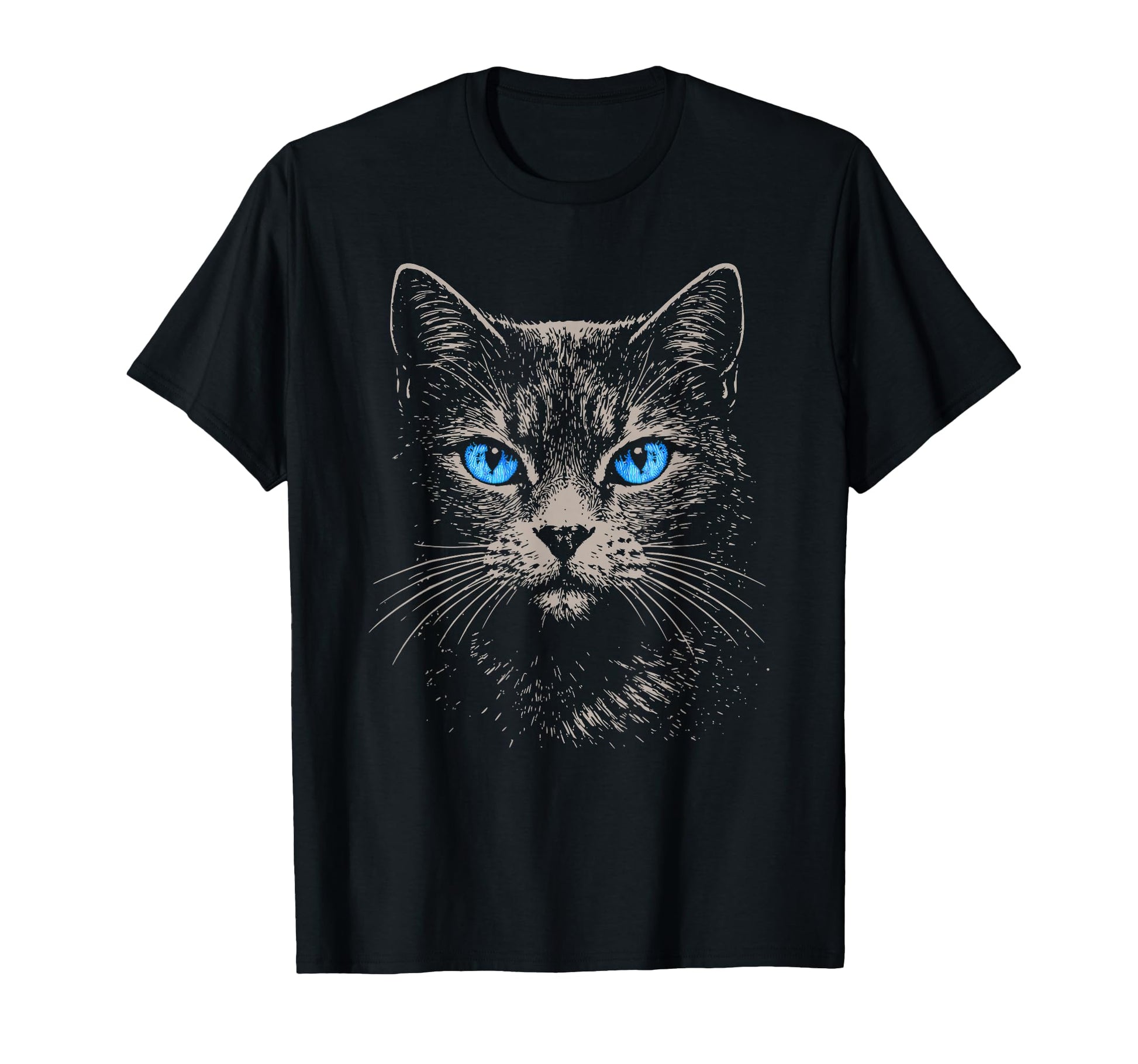 Funny Grunge Cat Art Cat Lover Pet Cat T-Shirt - Trendy Graphic for Adults - T-Shirt, Sweatshirt, Hoodie