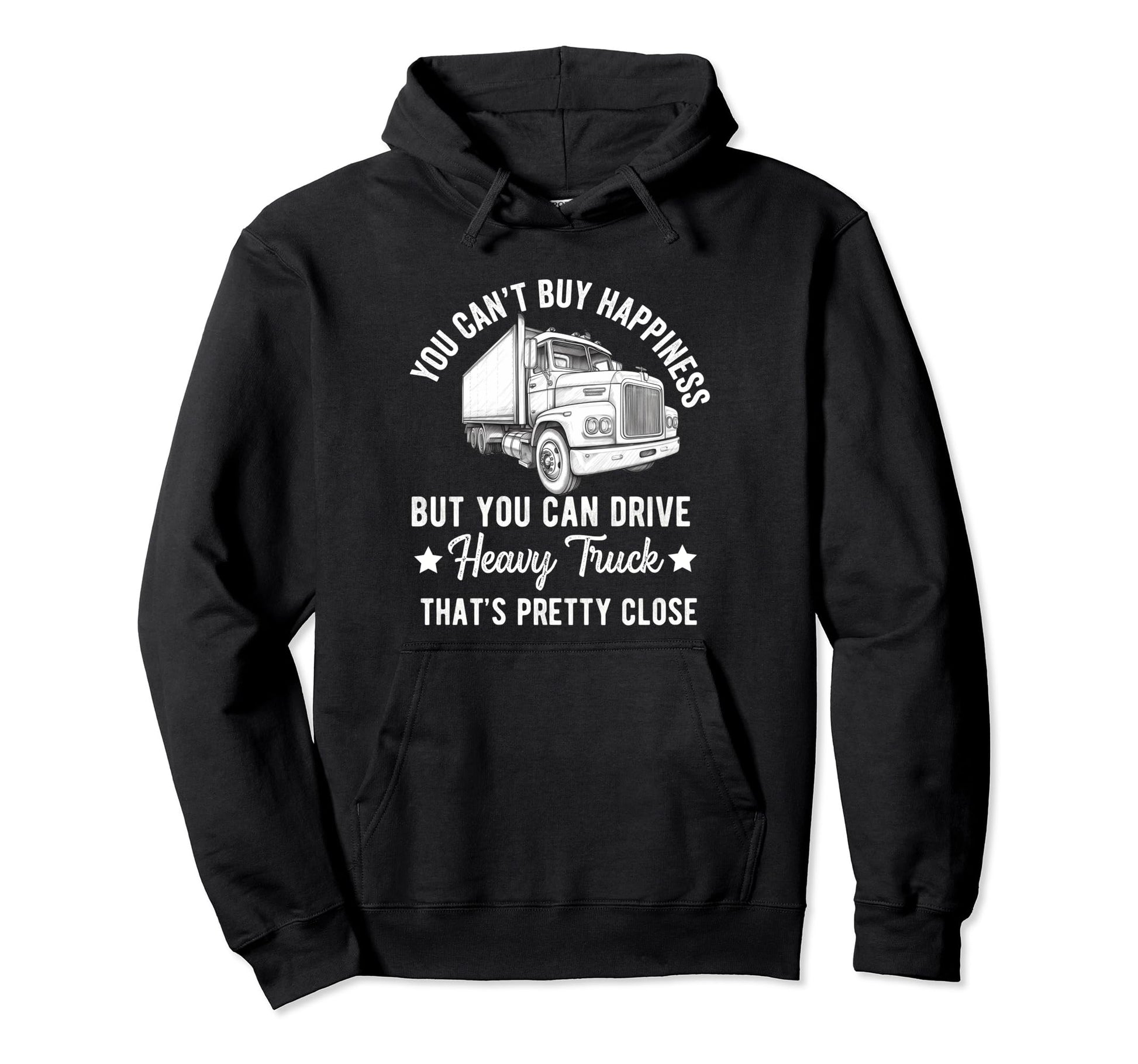 Truck Driver Trucker Dad Funny Trucking Hoodie - Unique Graphic for Adults - T-Shirt, Sweatshirt, Hoodie