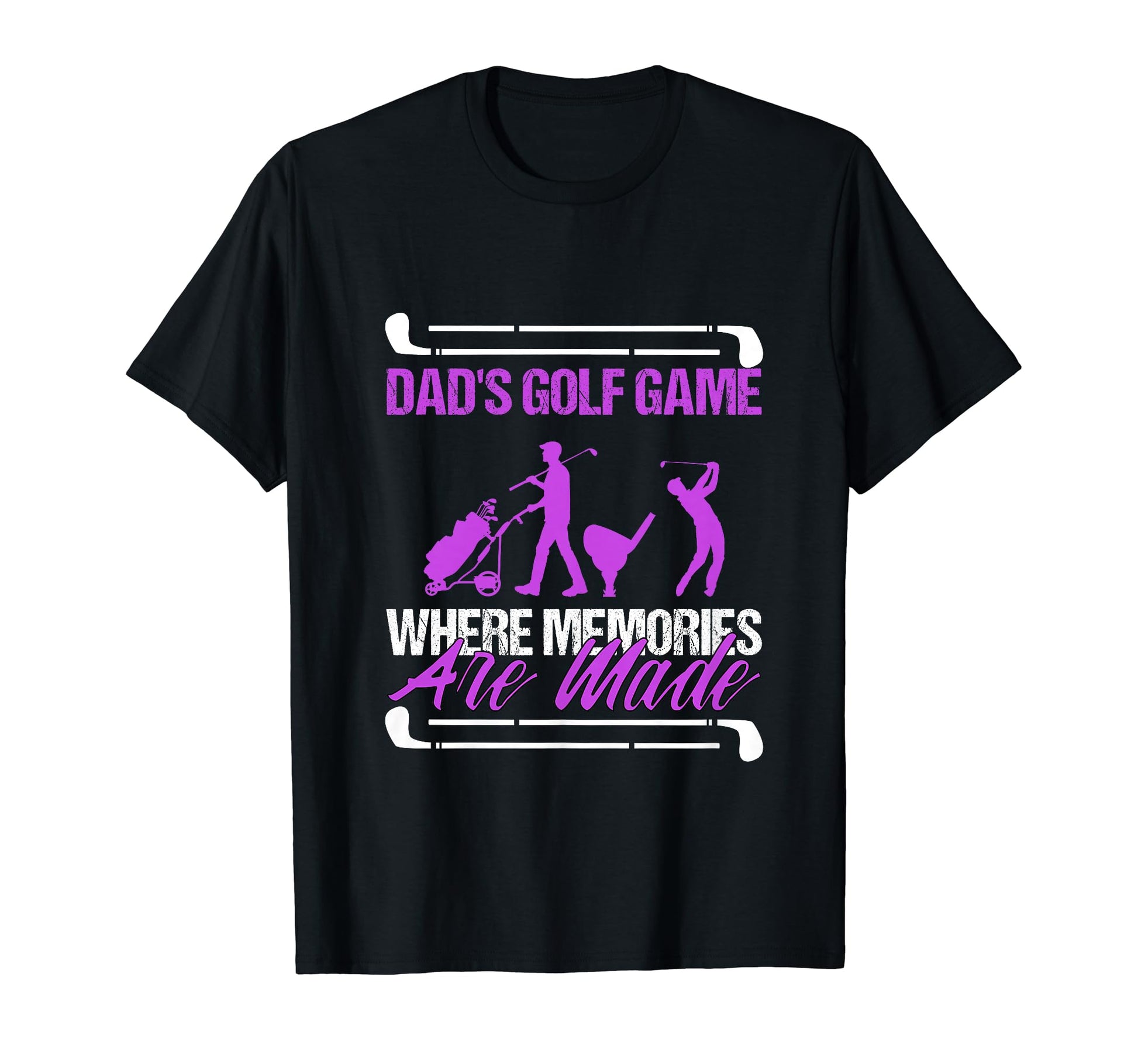Funny Golfing Dads Golf Game Where T-Shirt - Trendy Graphic for Adults - T-Shirt, Sweatshirt, Hoodie