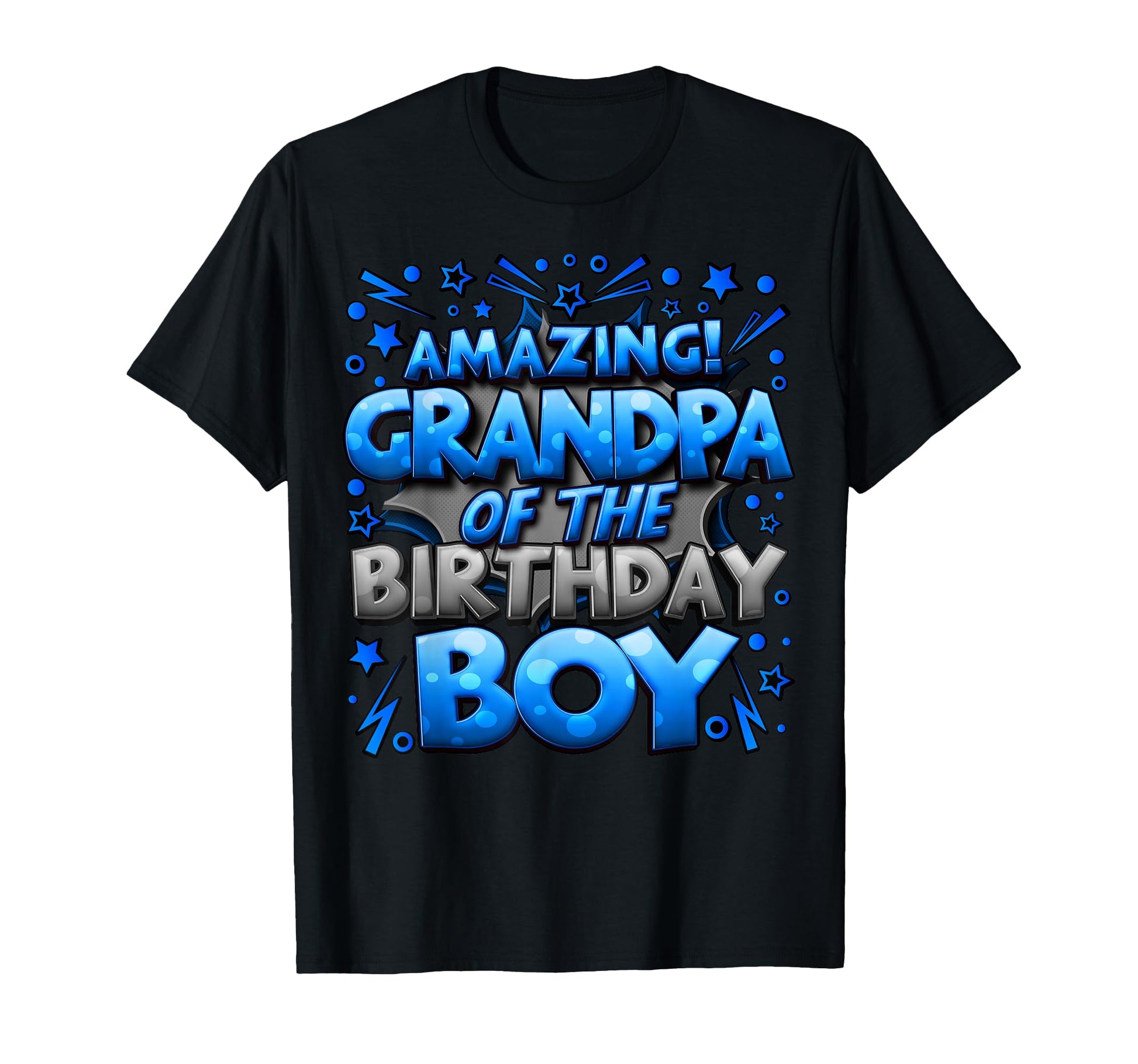 Grandpa Birthday Matching Family Grandpa T-Shirt - Graphic Print for Adults - T-Shirt, Sweatshirt, Hoodie