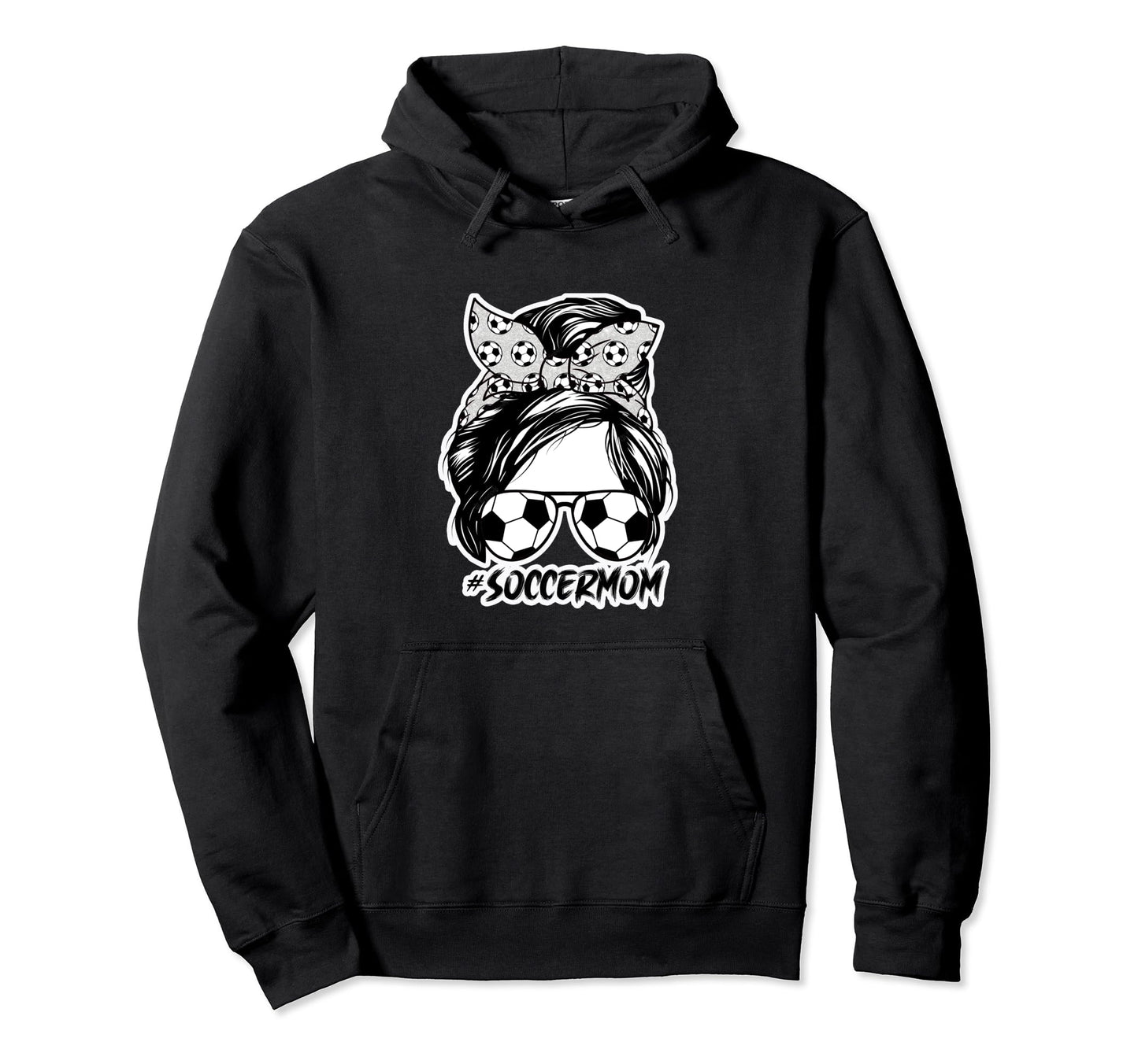 Soccermom Soccer Mom Gifts Hoodie - Fun Novelty Design Men Women - T-Shirt, Sweatshirt, Hoodie