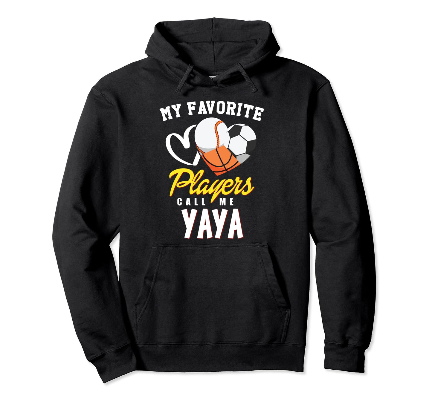 My Favorite Players Baseball Soccer Hoodie - Casual Everyday Wear Unisex - T-Shirt, Sweatshirt, Hoodie