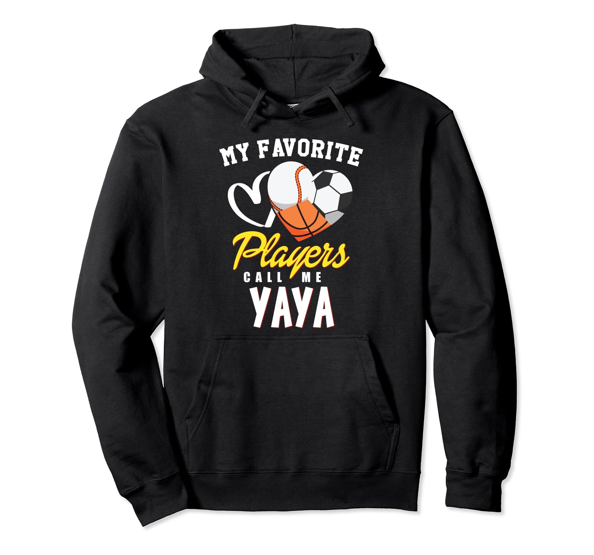 My Favorite Players Baseball Soccer Hoodie - Casual Everyday Wear Unisex - T-Shirt, Sweatshirt, Hoodie