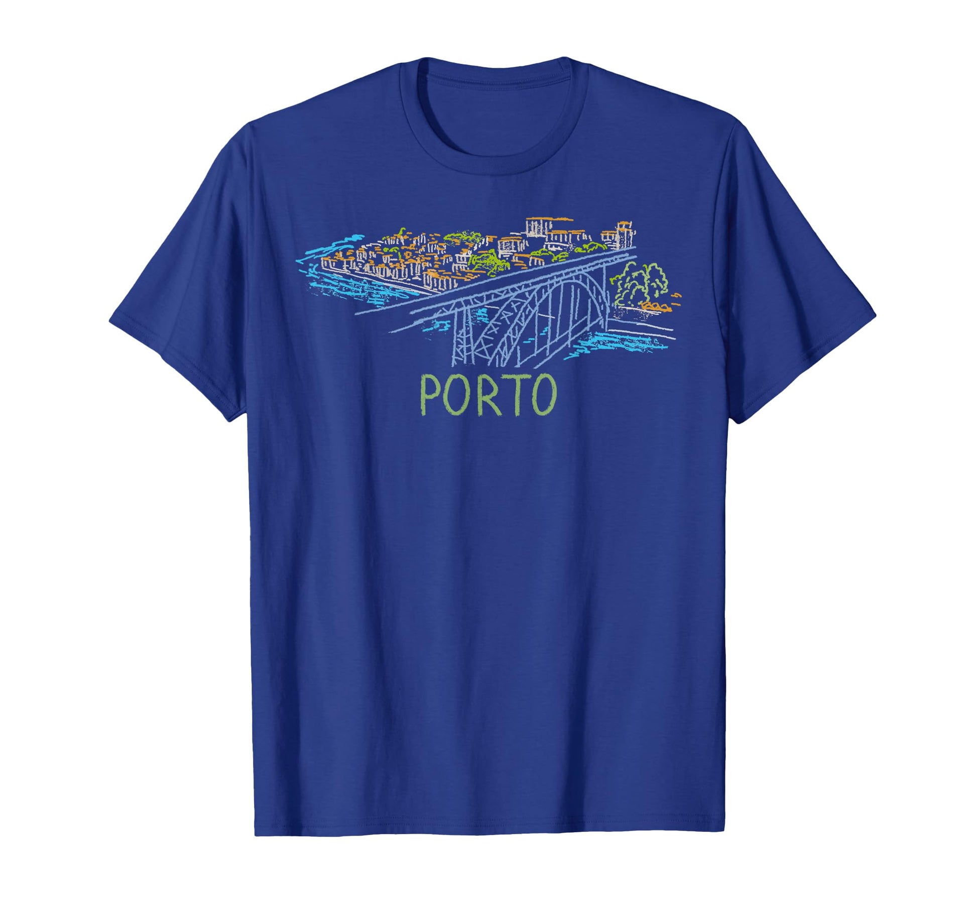 Porto Portugal Travel Souvenir T-Shirt - Unique Graphic for Adults - T-Shirt, Sweatshirt, Hoodie