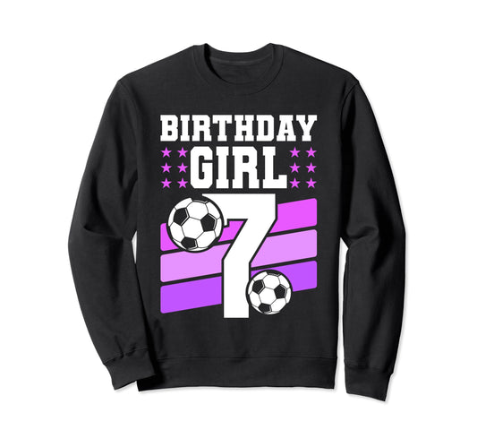 7 Years Old 7Th Birthday Gift Bday Sweatshirt - Graphic Print Unisex - T-Shirt, Sweatshirt, Hoodie