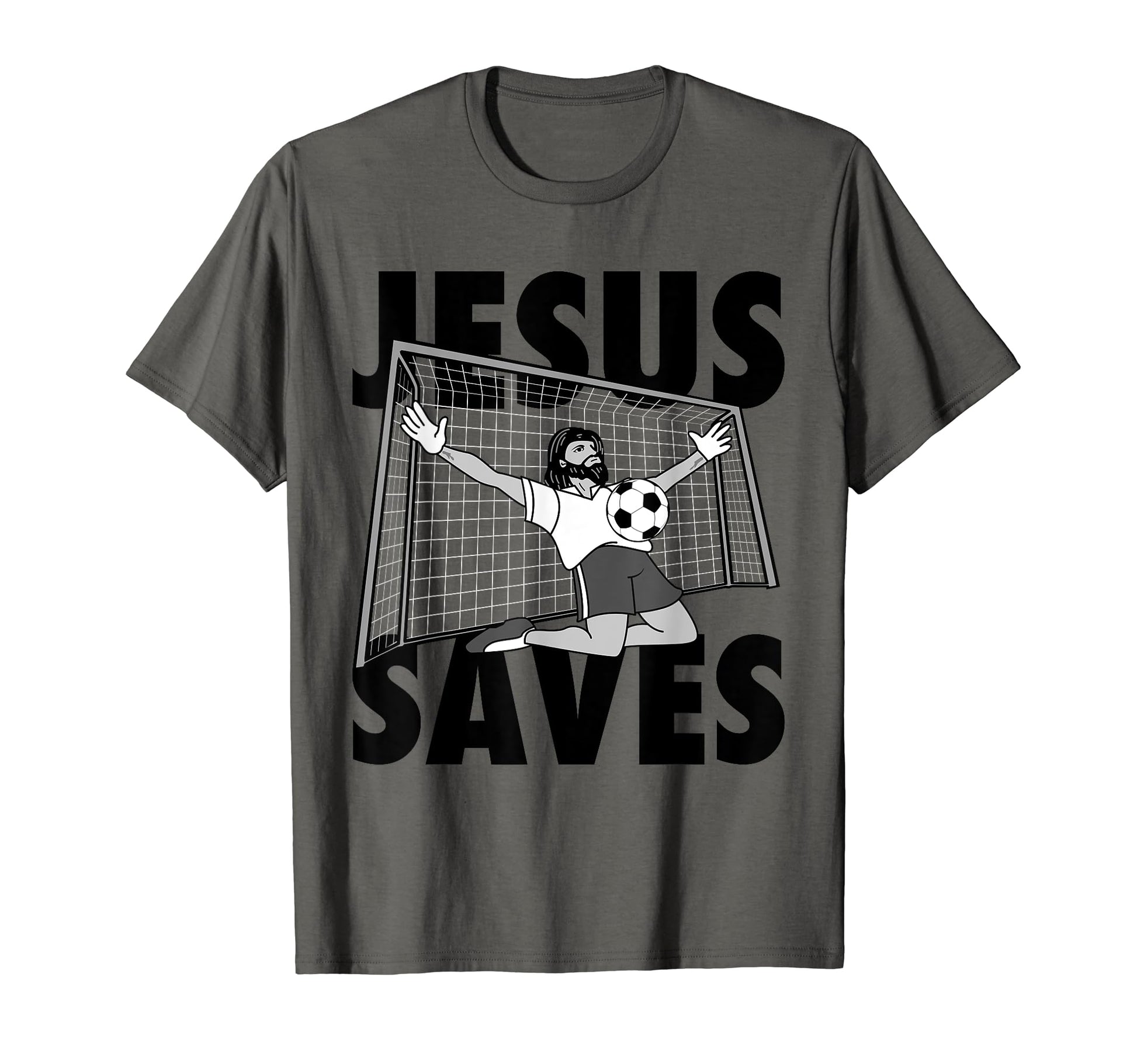 Jesus Saves Funny Faithful T-Shirt - Casual Everyday Wear for Adults - T-Shirt, Sweatshirt, Hoodie