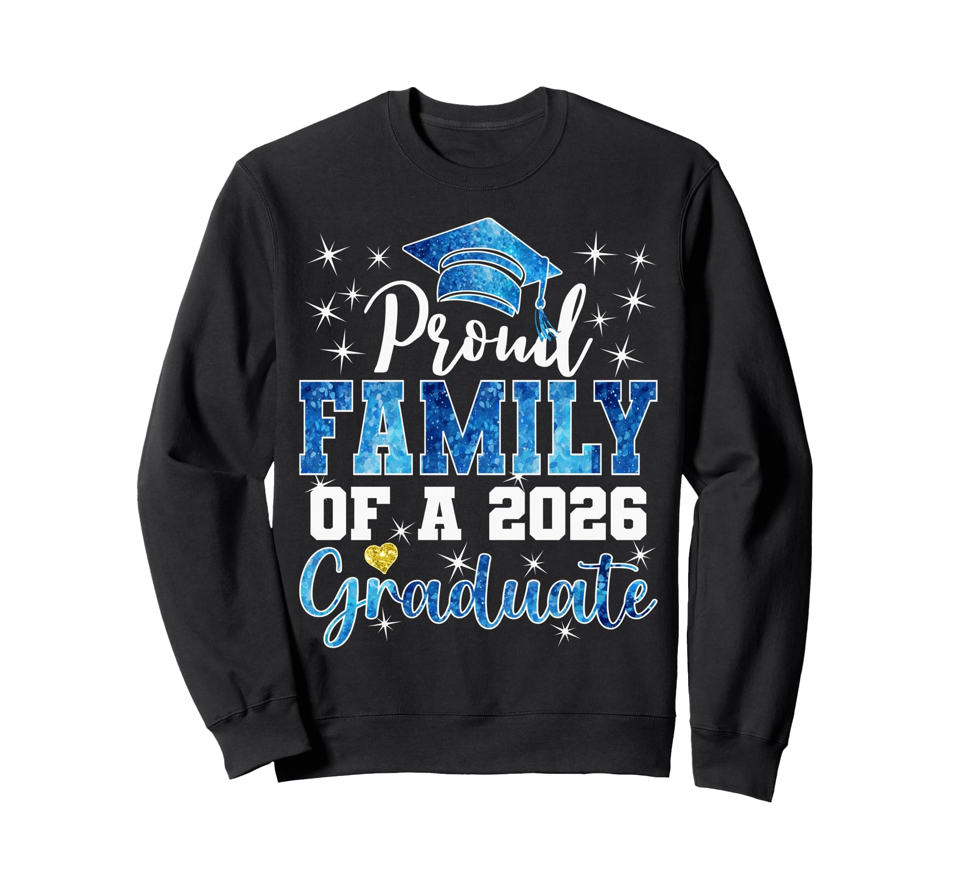 Super Proud Family 2026 Graduate Sweatshirt - Minimalist Print Unisex - T-Shirt, Sweatshirt, Hoodie