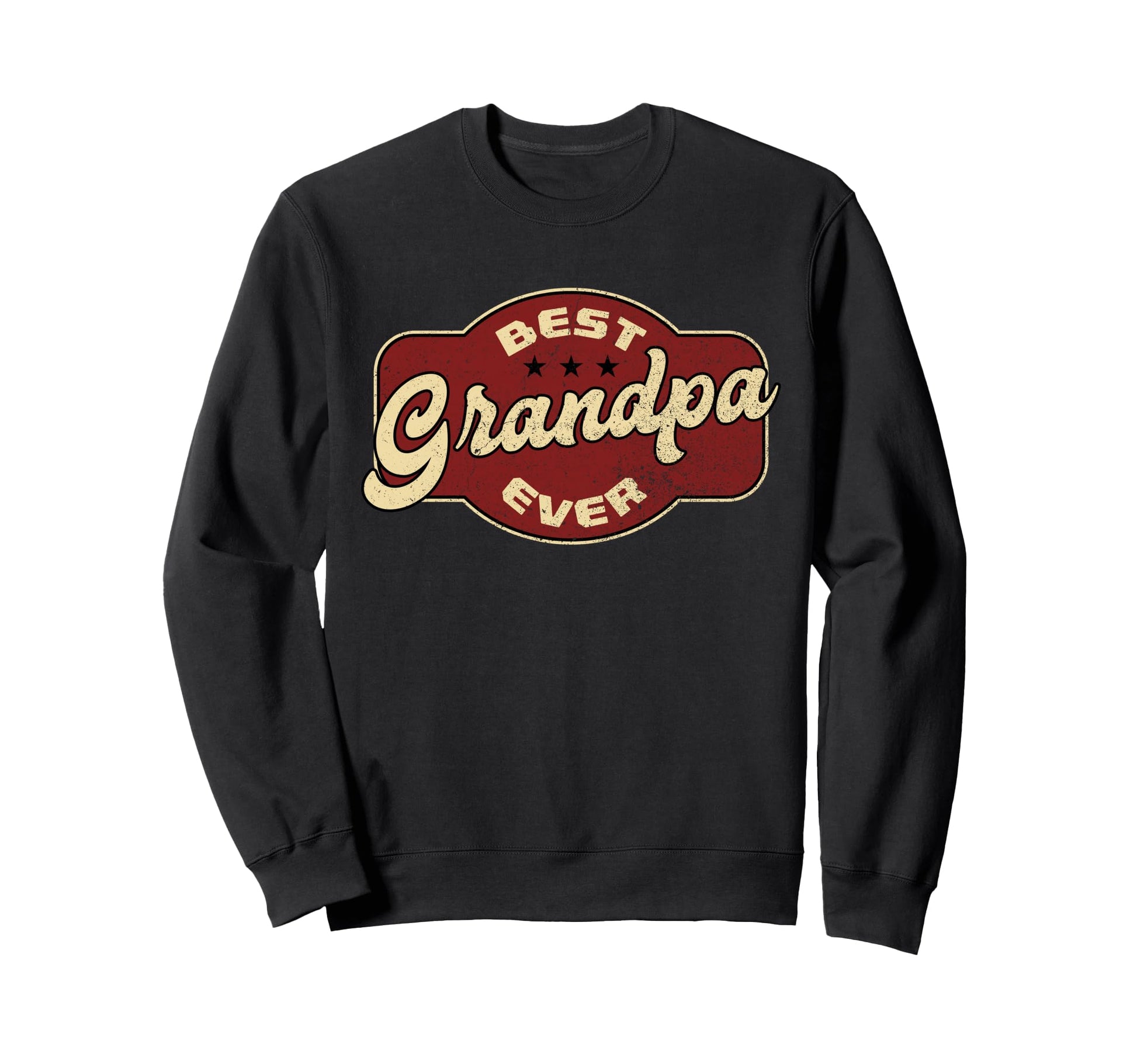 Best Grandpa Ever Small Sweatshirt - Custom Art Print Unisex - T-Shirt, Sweatshirt, Hoodie