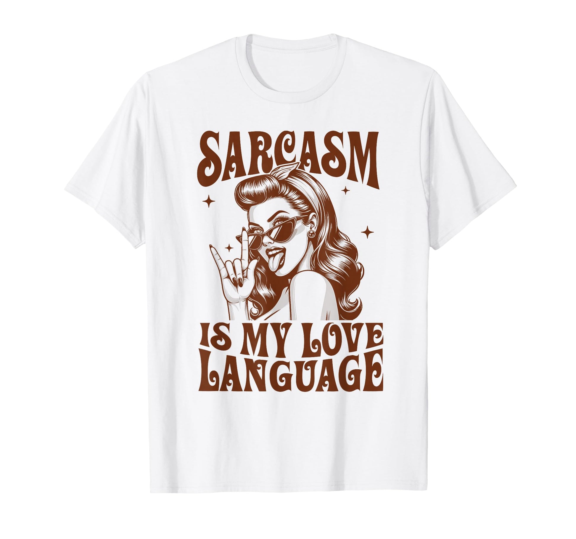 Sarcasm Funny Sassy Sarcasm Is My Love T-Shirt - Aesthetic Graphic Unisex - T-Shirt, Sweatshirt, Hoodie