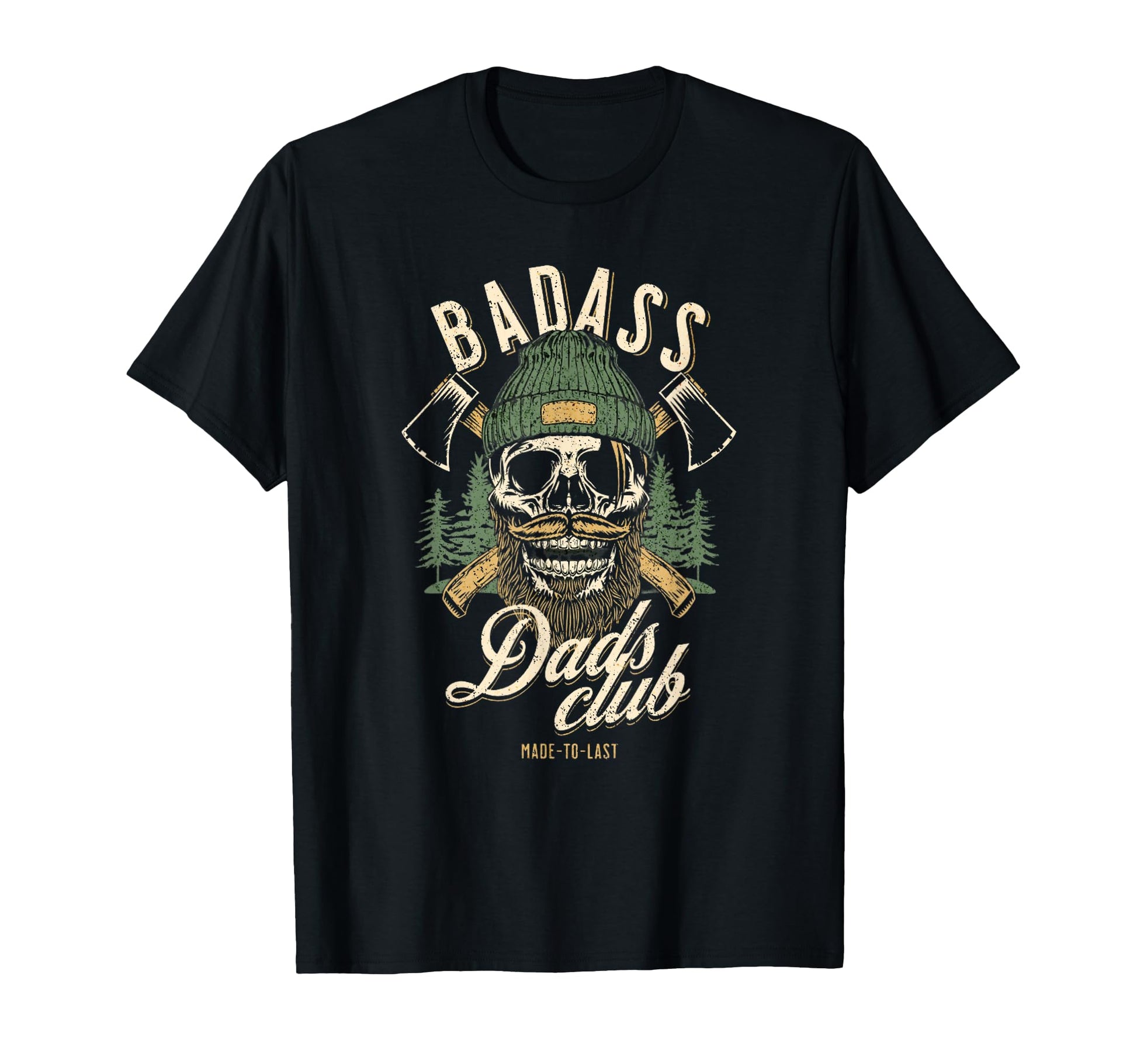 Badass Dads Club T Funny Birthday T-Shirt - Fun Novelty Design Unisex - T-Shirt, Sweatshirt, Hoodie