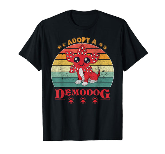 Adopt Demodog Funny Dog Lovers T-Shirt - Fun Novelty Design Unisex - T-Shirt, Sweatshirt, Hoodie