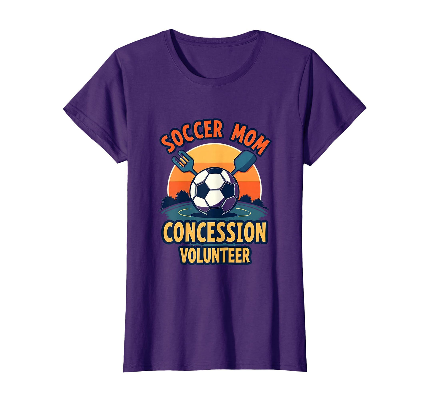 Soccer Mom Concession Volunteer T-Shirt - Unique Graphic Unisex - T-Shirt, Sweatshirt, Hoodie