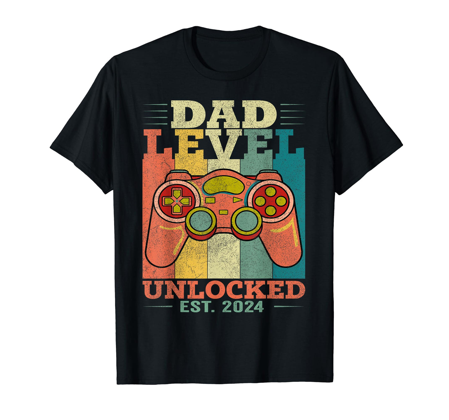 Dad Level Unlocked Gaming Gamer Dad T-Shirt - Novelty Apparel Men Women - T-Shirt, Sweatshirt, Hoodie