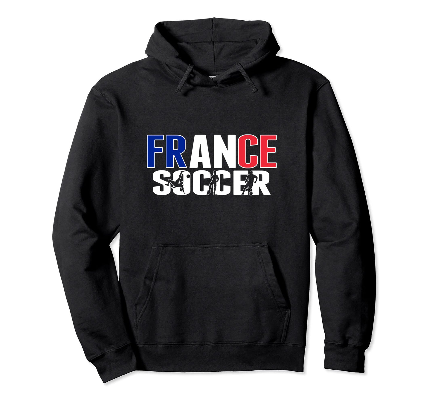 France Soccer Fans Jersey Proud Hoodie - Fun Novelty Design Men Women - T-Shirt, Sweatshirt, Hoodie
