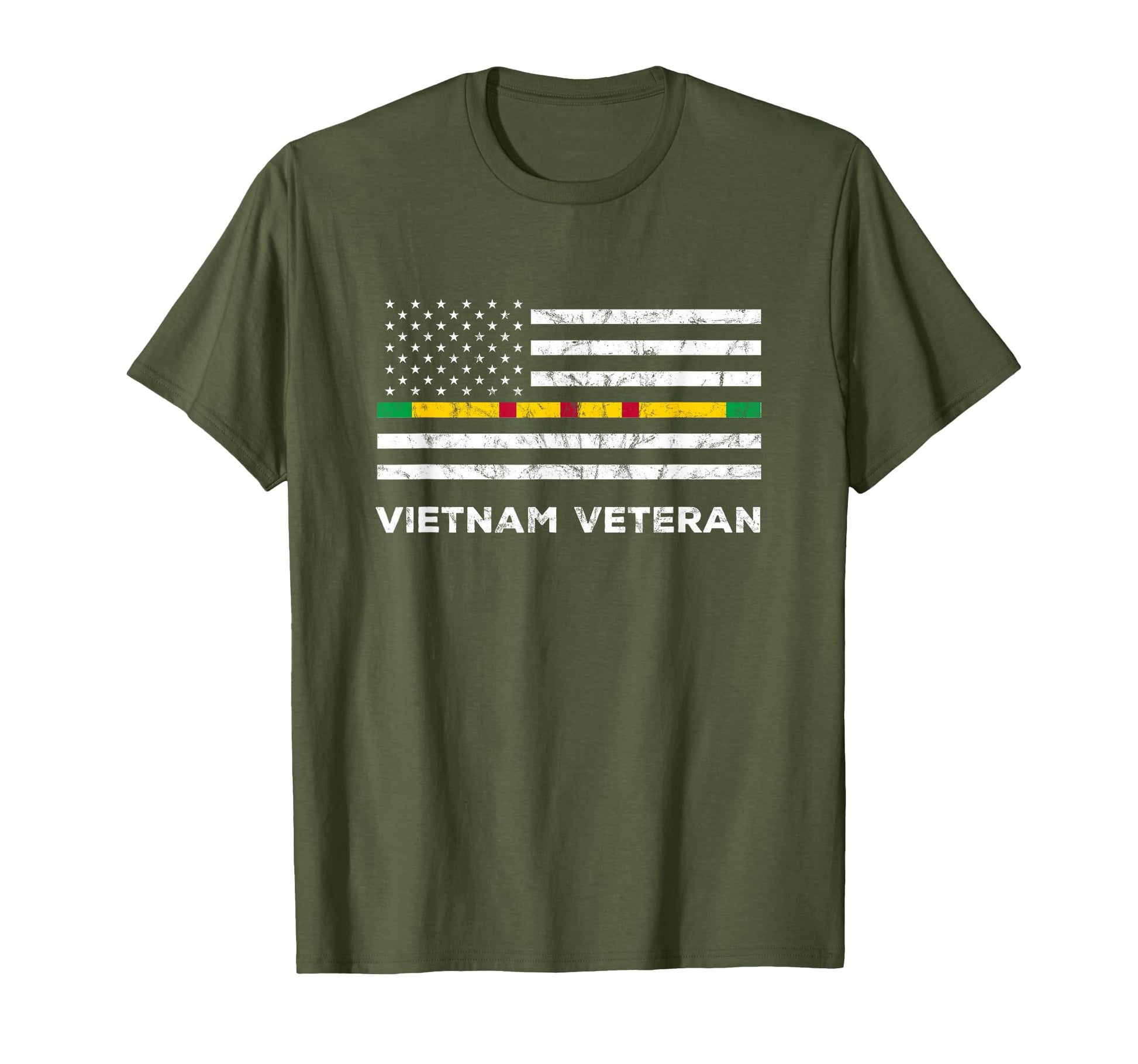 Vietnam Veteran Thin Line American Flag T-Shirt - Unique Graphic Unisex - T-Shirt, Sweatshirt, Hoodie