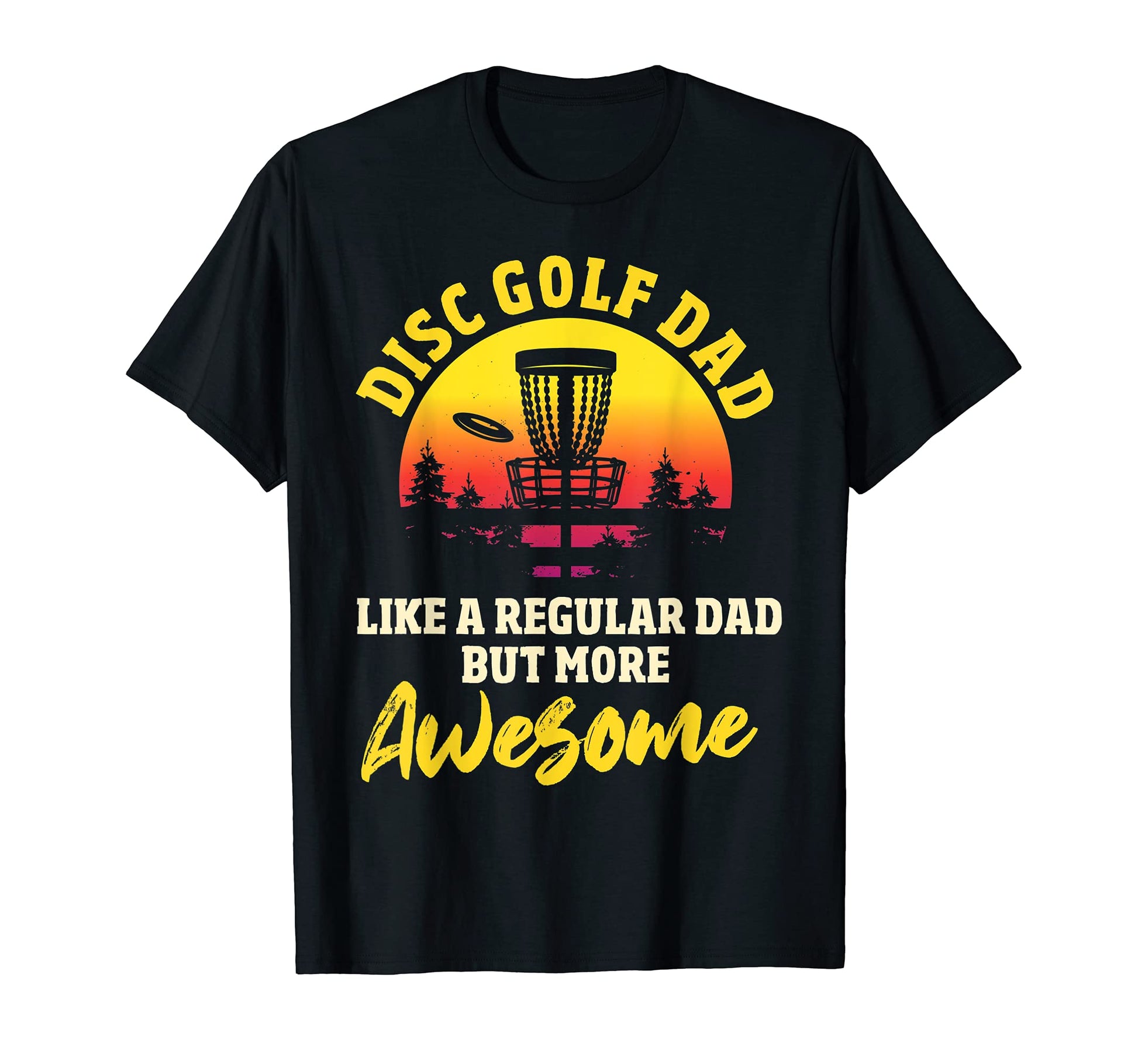 Flying Disc Golf Course Sport Golfer T-Shirt - Trendy Graphic Men Women - T-Shirt, Sweatshirt, Hoodie