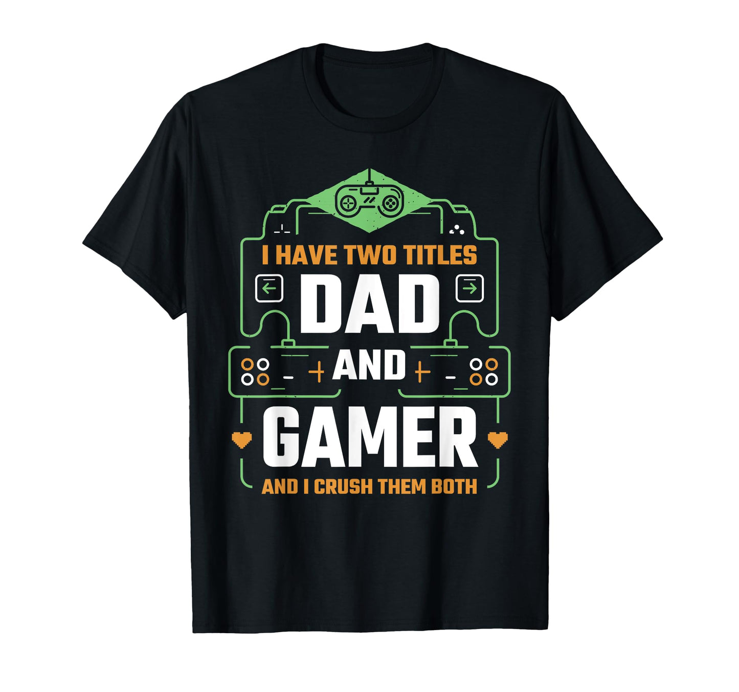 Funny Fathers Day Video Gamer Dad Proud T-Shirt - Custom Art Print Unisex - T-Shirt, Sweatshirt, Hoodie