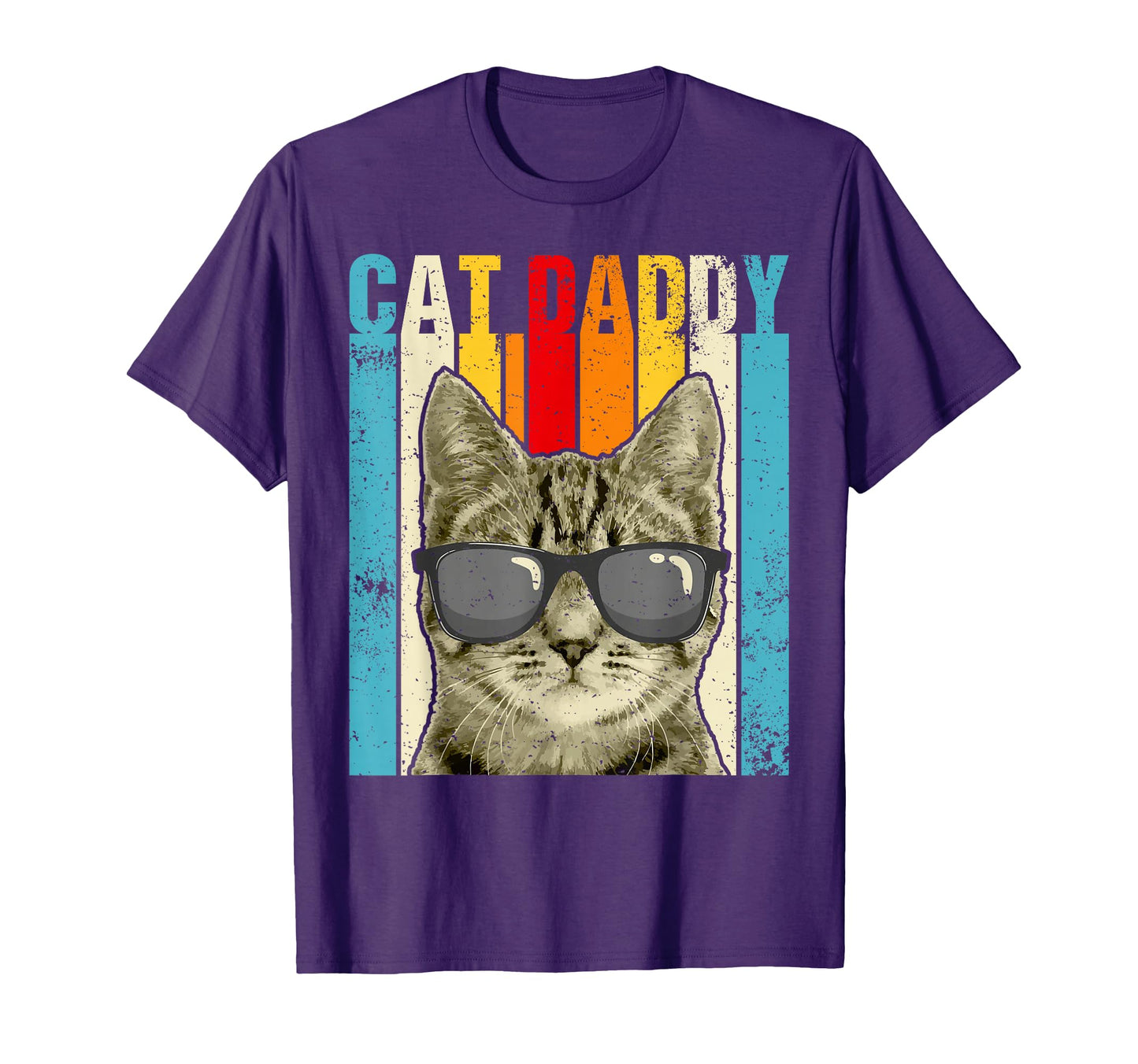 Cat Daddy Funny Cat Lover Cat Sunglasses T-Shirt - Novelty Apparel Unisex - T-Shirt, Sweatshirt, Hoodie