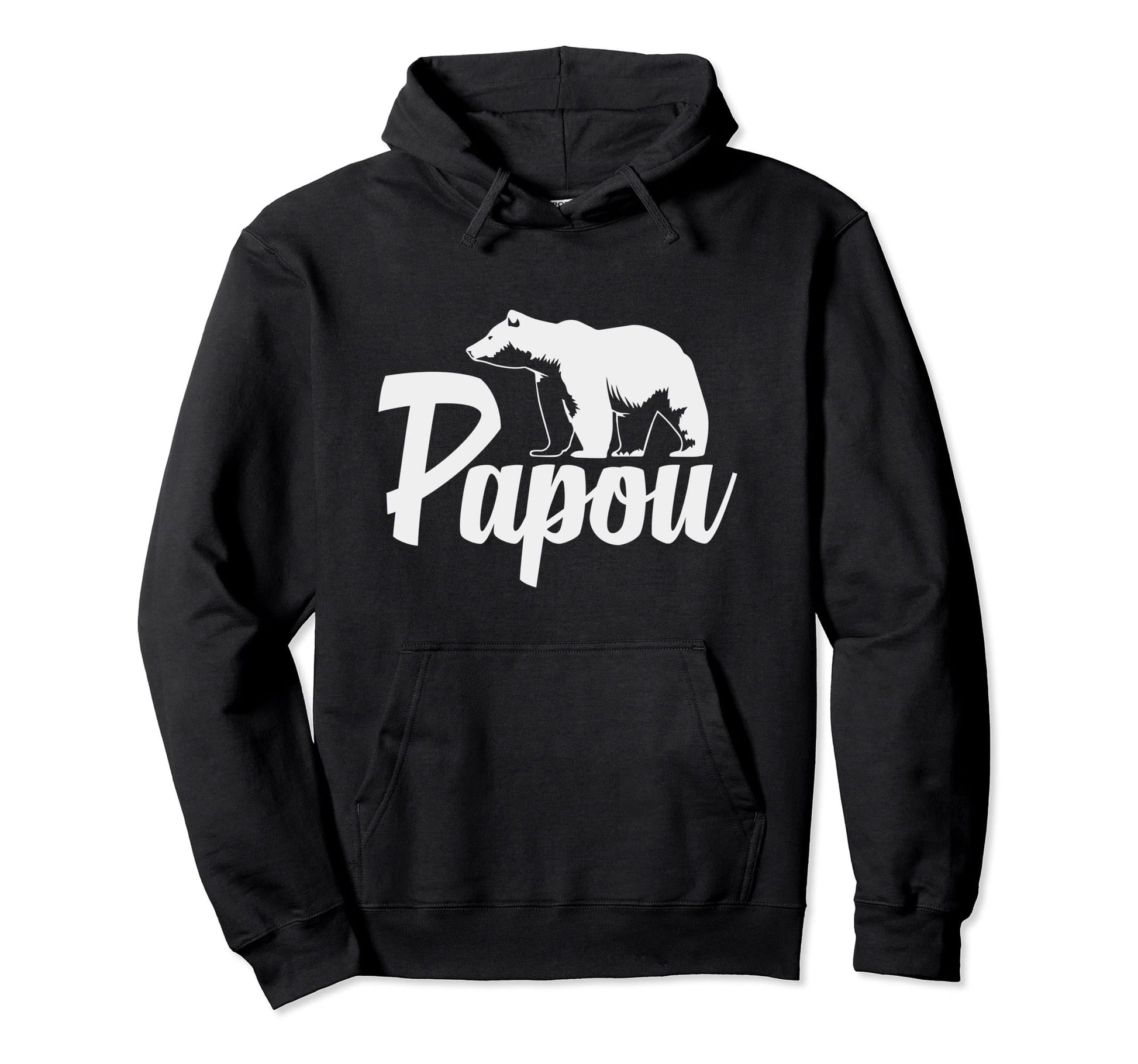 Papou Bear Hugs Family Hoodie - Custom Art Print Men Women - T-Shirt, Sweatshirt, Hoodie
