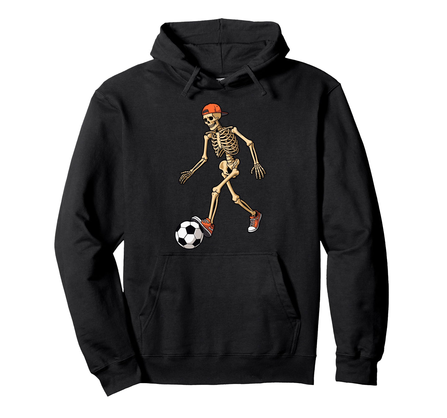 Funny Skeleton Soccer Balls Football Hoodie - Unique Graphic Men Women - T-Shirt, Sweatshirt, Hoodie