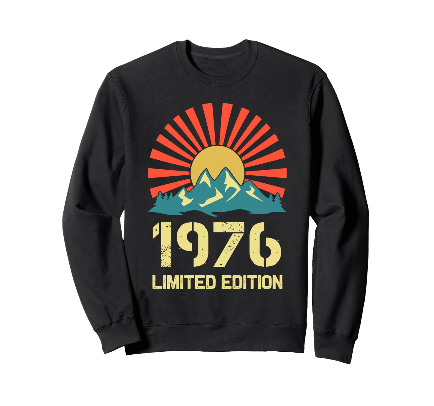 1976 T Shirts 50Th Birthday Gifts Sweatshirt - Graphic Print for Adults - T-Shirt, Sweatshirt, Hoodie