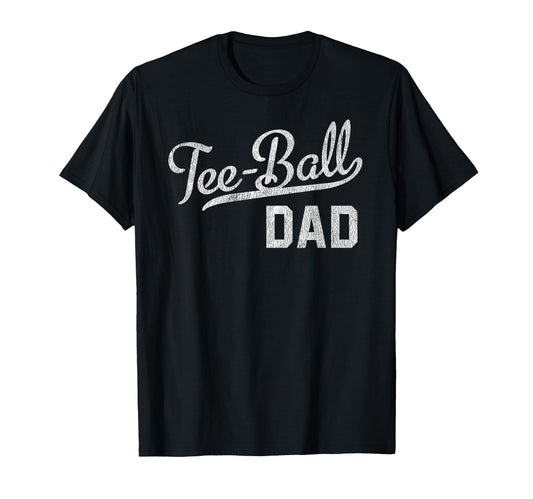 Ball Dad Proud Baseball Daddy T Ball Dad T-Shirt - Graphic Print Unisex - T-Shirt, Sweatshirt, Hoodie