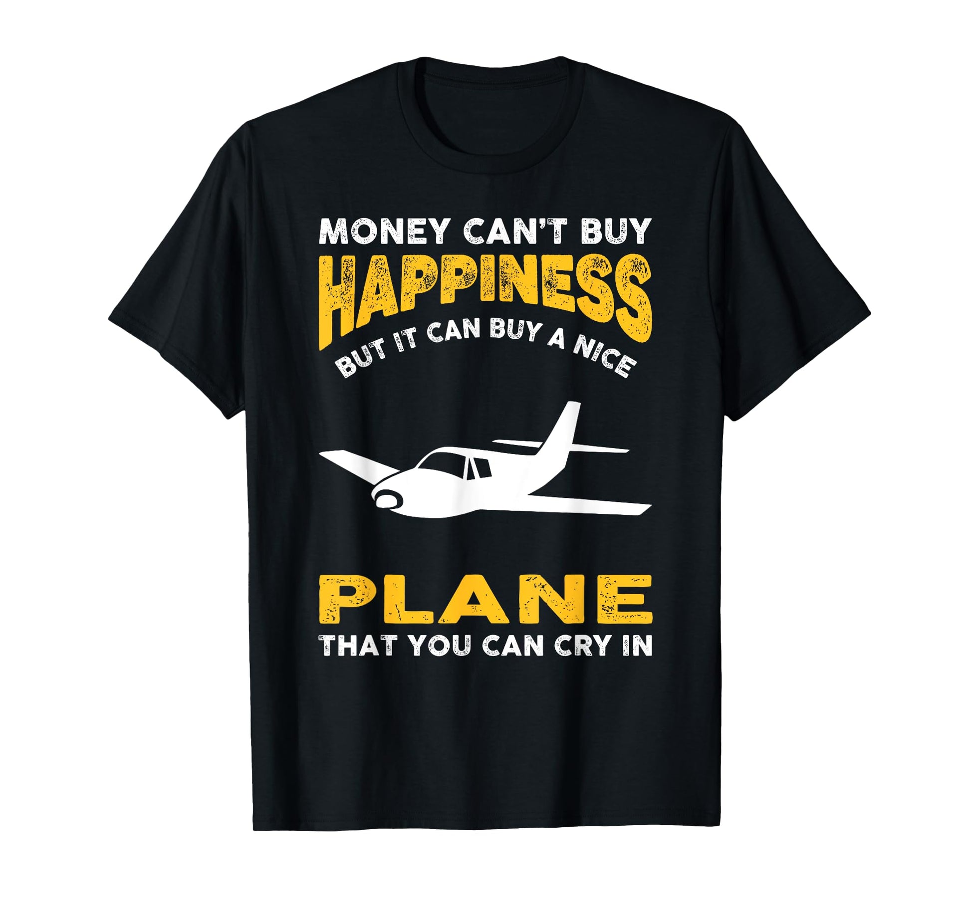 Funny Plane Joke Aircraft Aeroplan T-Shirt - Custom Art Print Men Women - T-Shirt, Sweatshirt, Hoodie