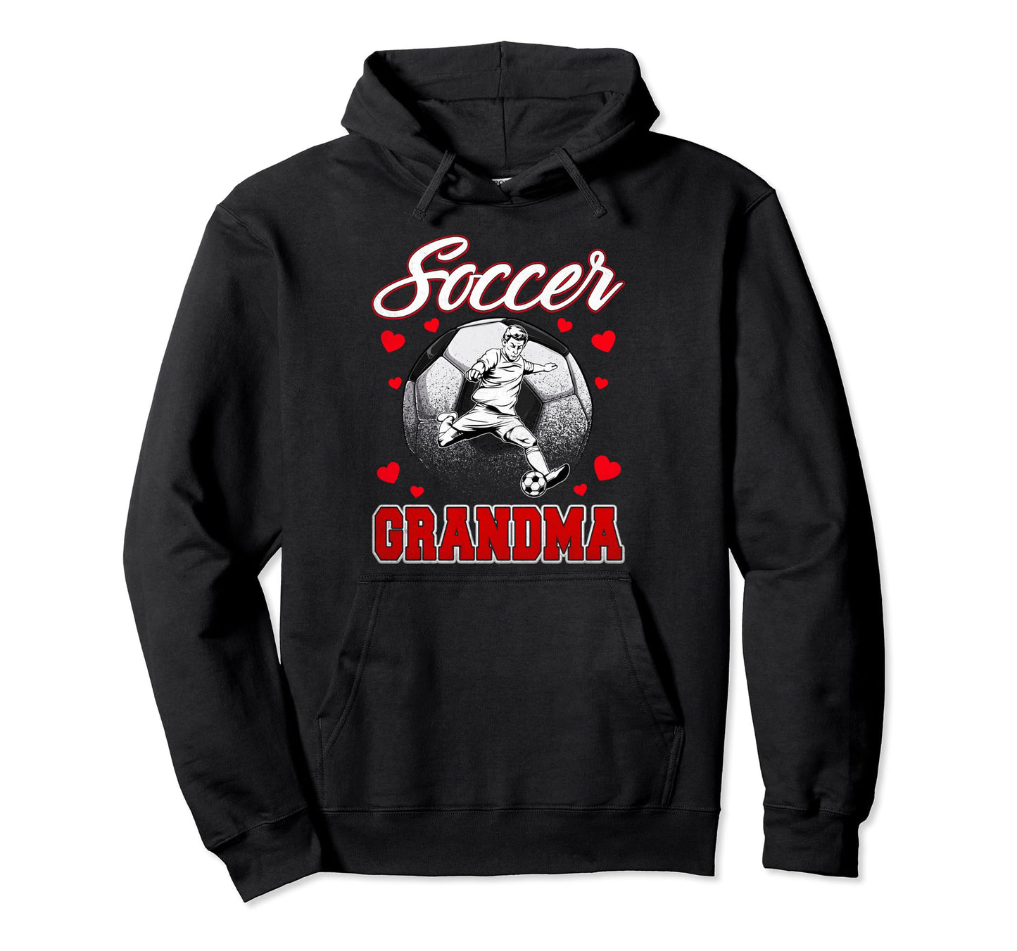 Soccer Grandma Family Matching Team Hoodie - Minimalist Print Men Women - T-Shirt, Sweatshirt, Hoodie