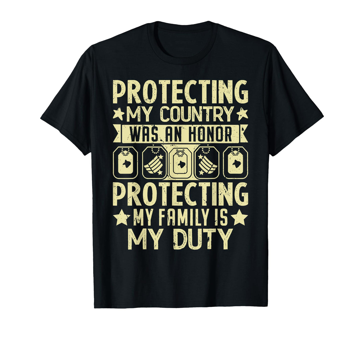 Protecting My Family Is My Duty T-Shirt - Aesthetic Graphic for Adults - T-Shirt, Sweatshirt, Hoodie