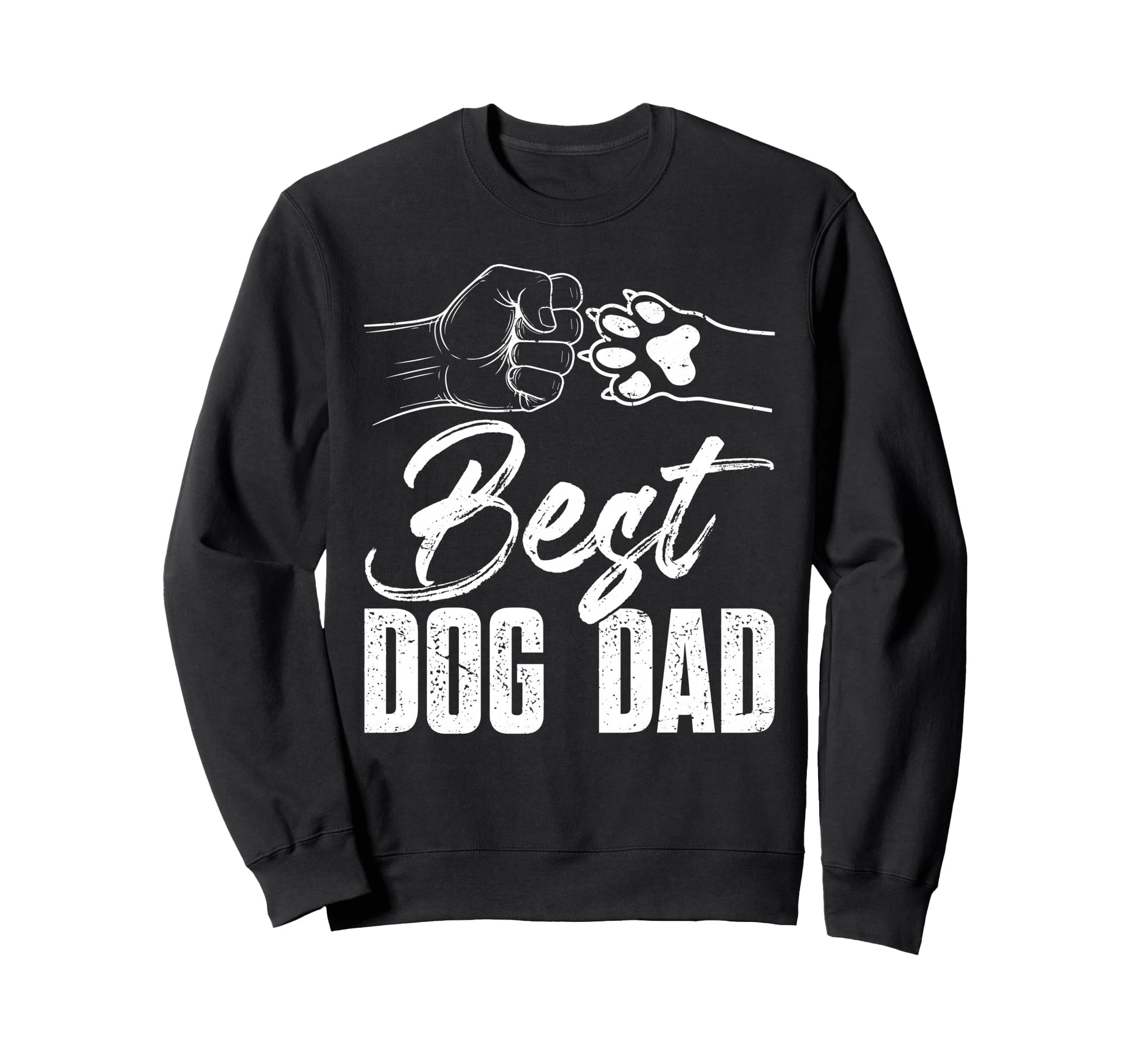 Best Dog Dad Family Matching Funny Sweatshirt - Trendy Graphic Unisex - T-Shirt, Sweatshirt, Hoodie