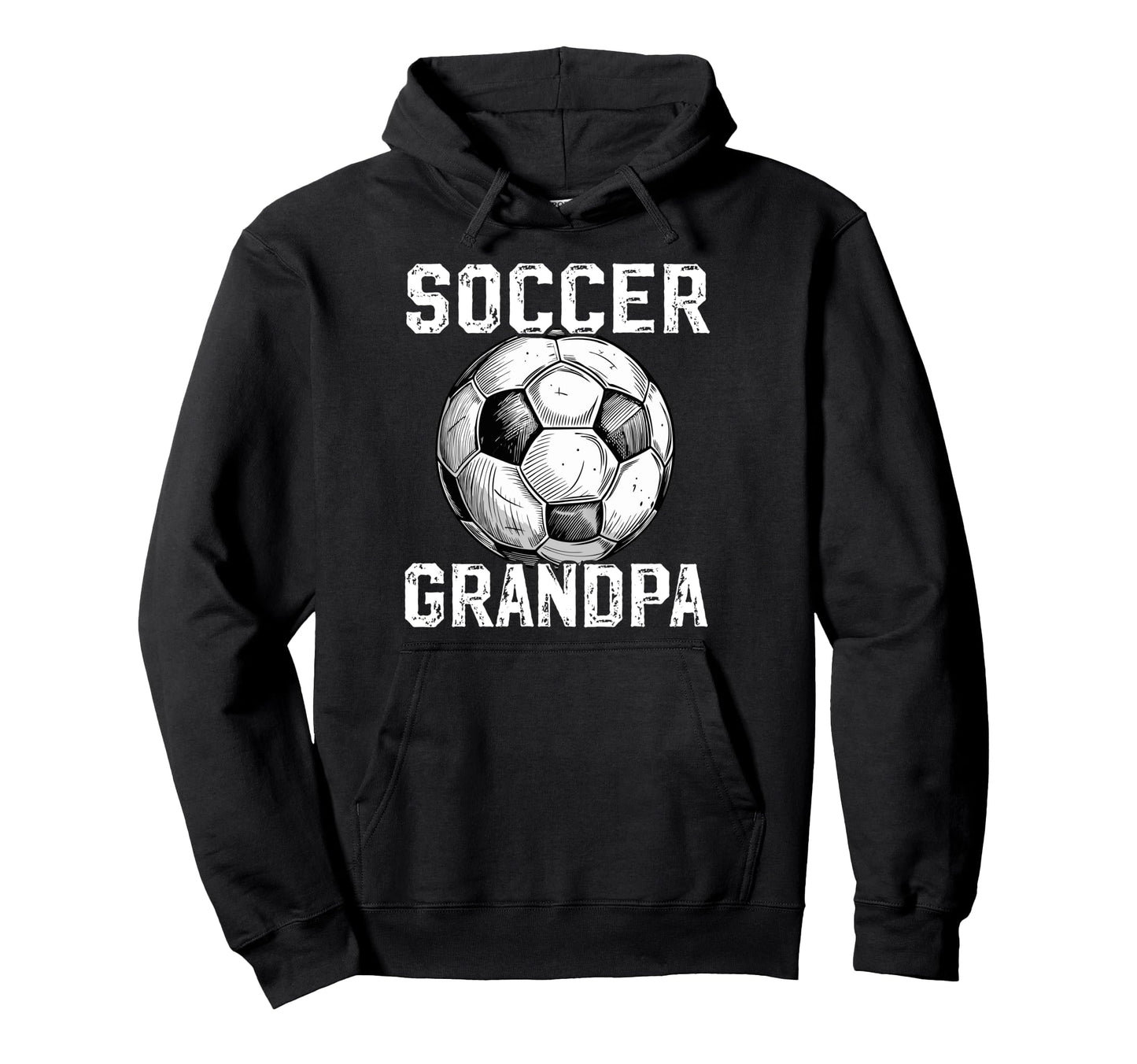Soccer Grandpa Soccer Player Hoodie - Casual Everyday Wear Men Women - T-Shirt, Sweatshirt, Hoodie