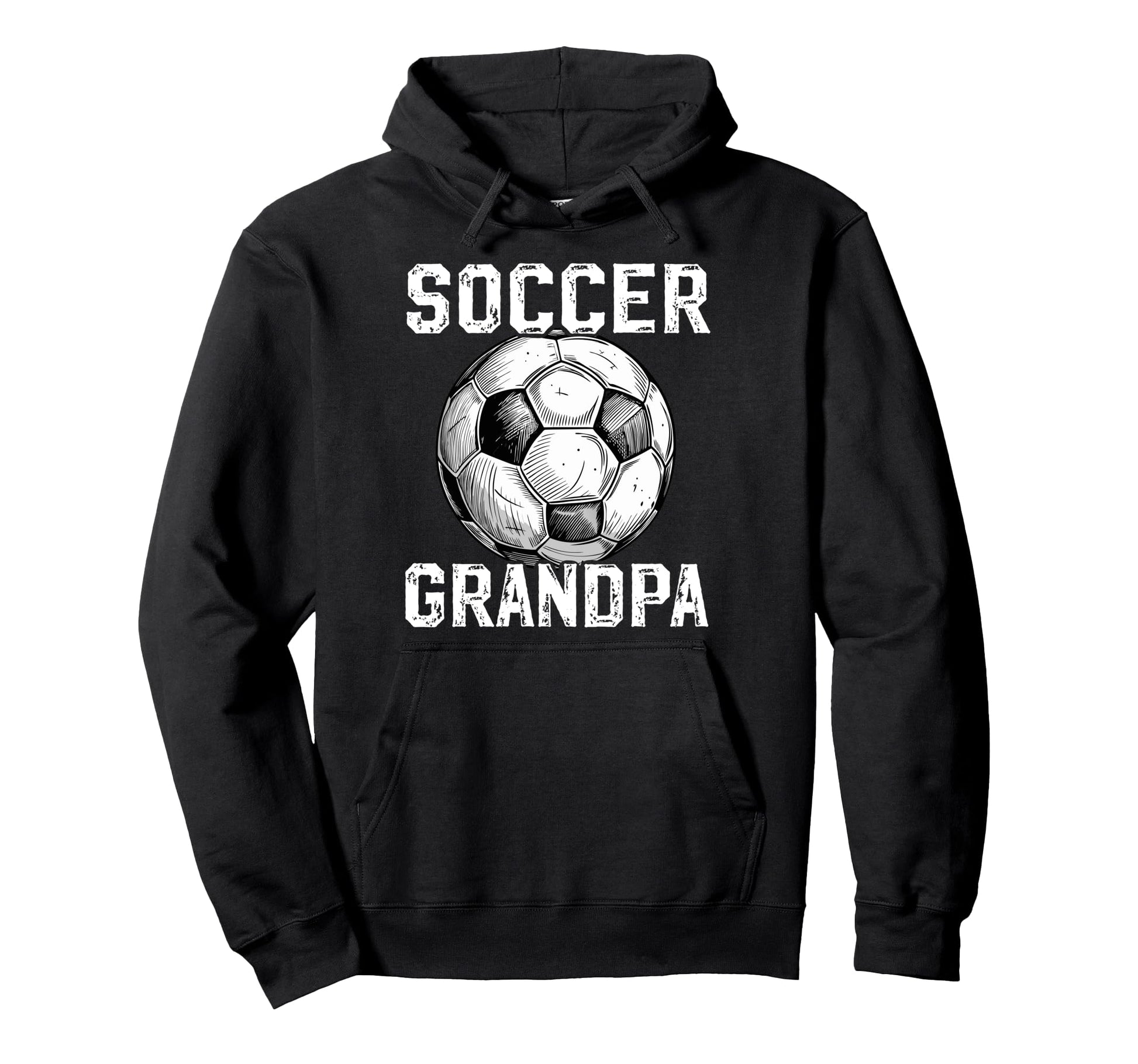 Soccer Grandpa Soccer Player Hoodie - Casual Everyday Wear Men Women - T-Shirt, Sweatshirt, Hoodie