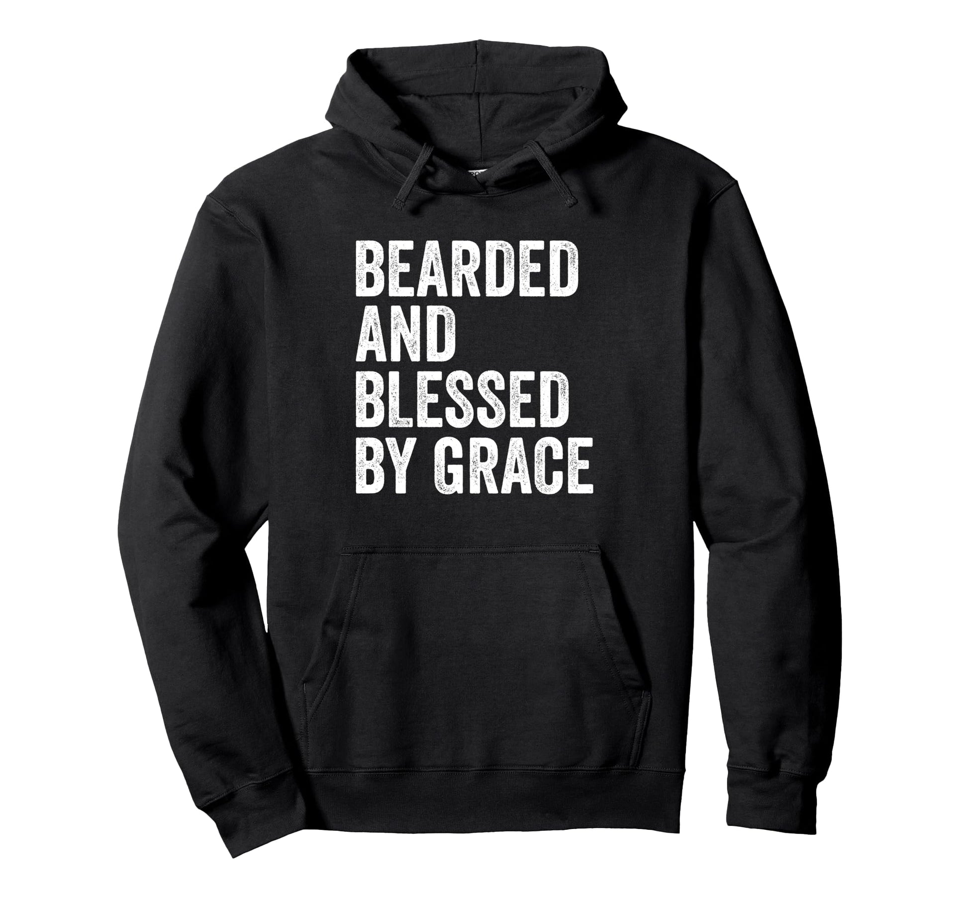 Bearded And Blessed Dog Lover Hoodie - Novelty Apparel for Adults - T-Shirt, Sweatshirt, Hoodie