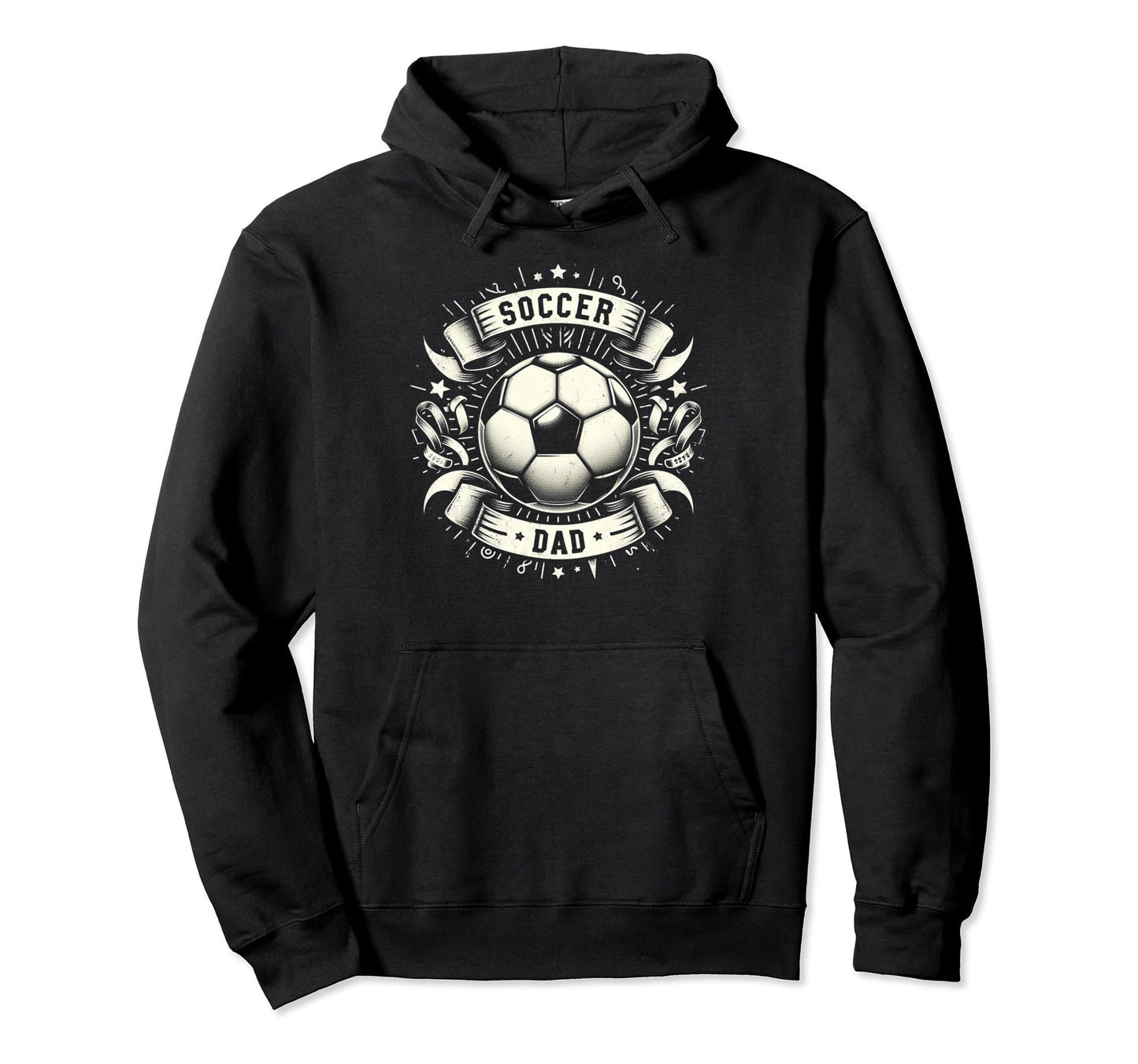 Soccer Dad Family Matching Dad Fathers Day Hoodie - Graphic Print Unisex - T-Shirt, Sweatshirt, Hoodie