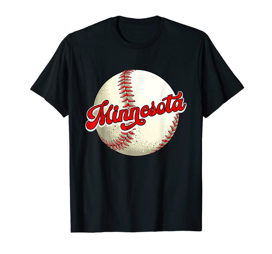 Baseball Lover Mom Dad Minnesota T-Shirt - Aesthetic Graphic Men Women - T-Shirt, Sweatshirt, Hoodie
