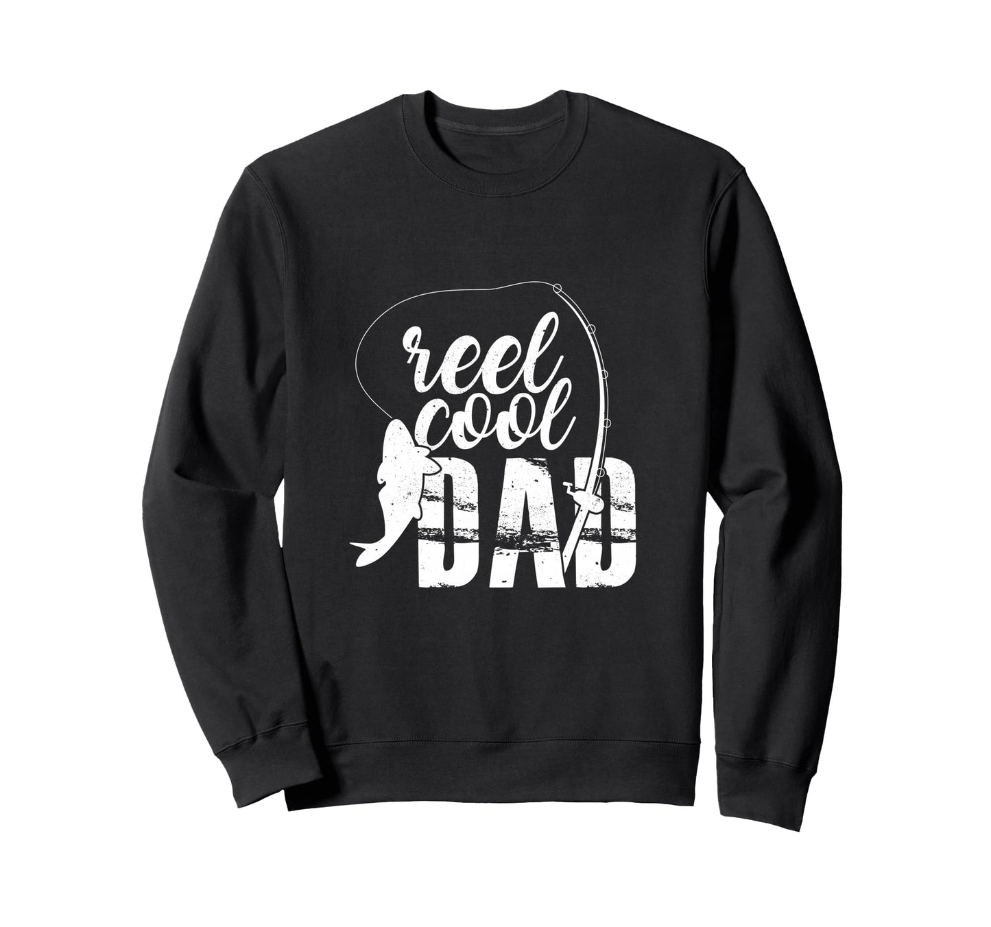 Reel Daddy Sea Freshwater Fly Sweatshirt - Aesthetic Graphic Unisex - T-Shirt, Sweatshirt, Hoodie