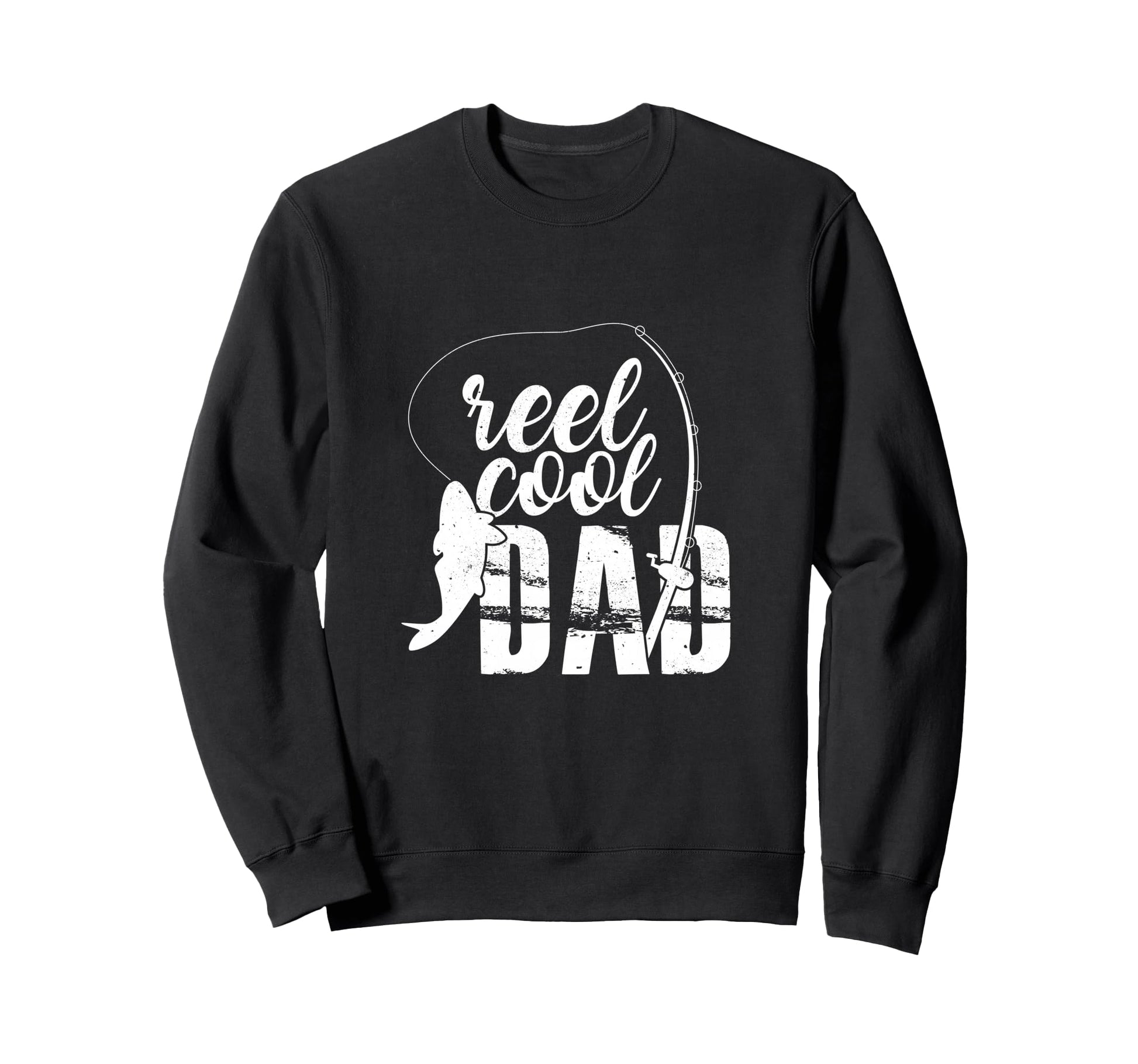 Reel Daddy Sea Freshwater Fly Sweatshirt - Aesthetic Graphic Unisex - T-Shirt, Sweatshirt, Hoodie