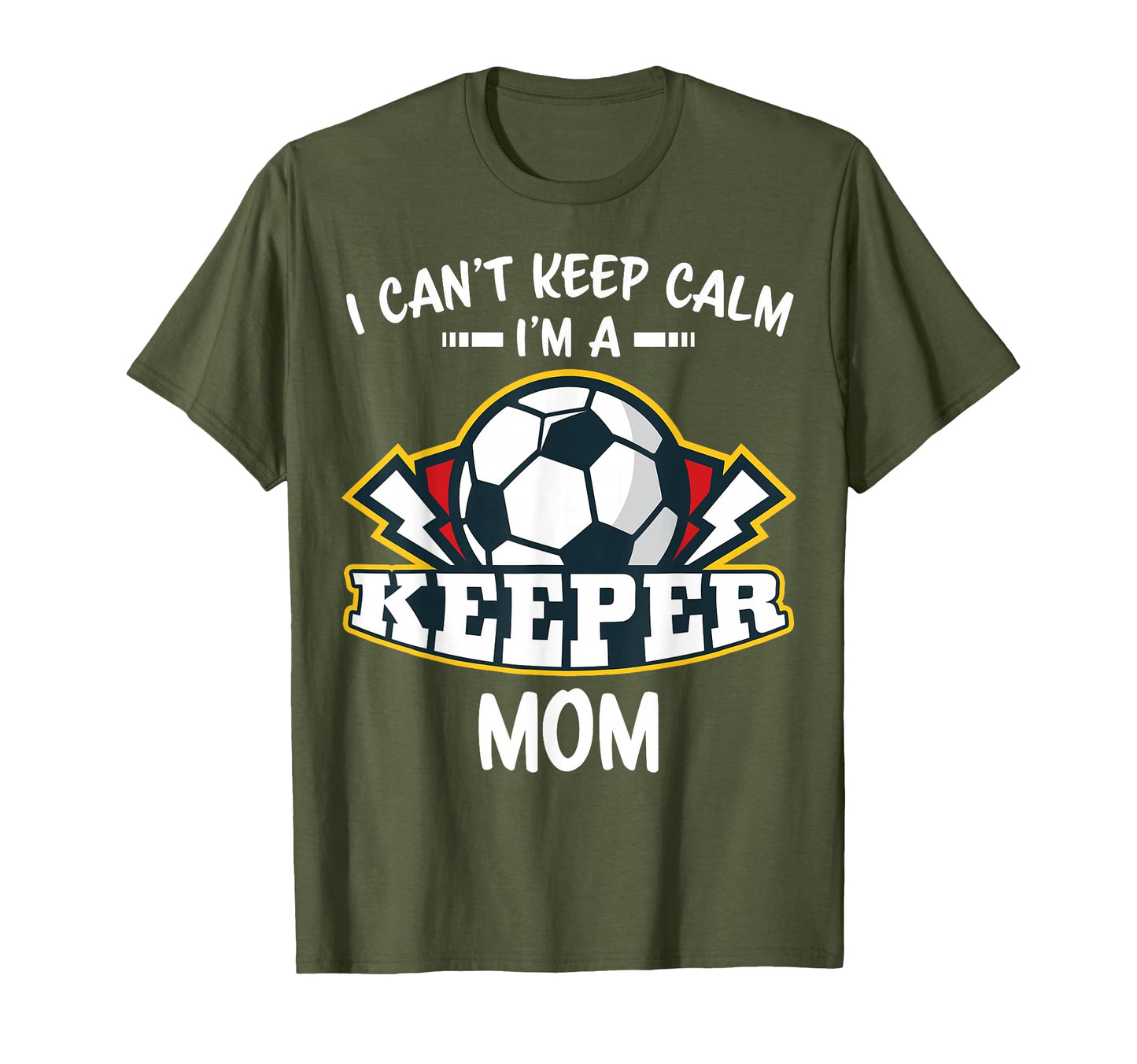 I Cant Keep Calm Im Keeper Mom T-Shirt - Aesthetic Graphic for Adults - T-Shirt, Sweatshirt, Hoodie